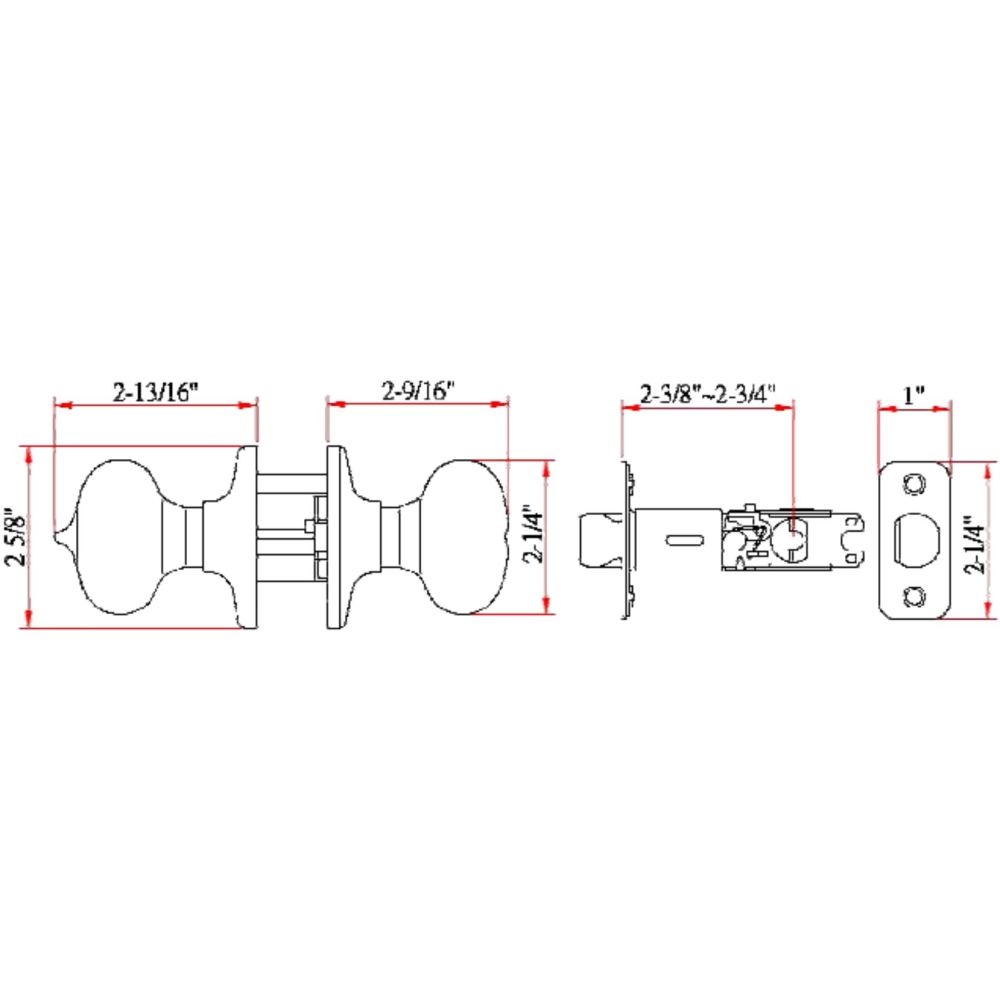Design House 753459 Door-Knobs - View #3