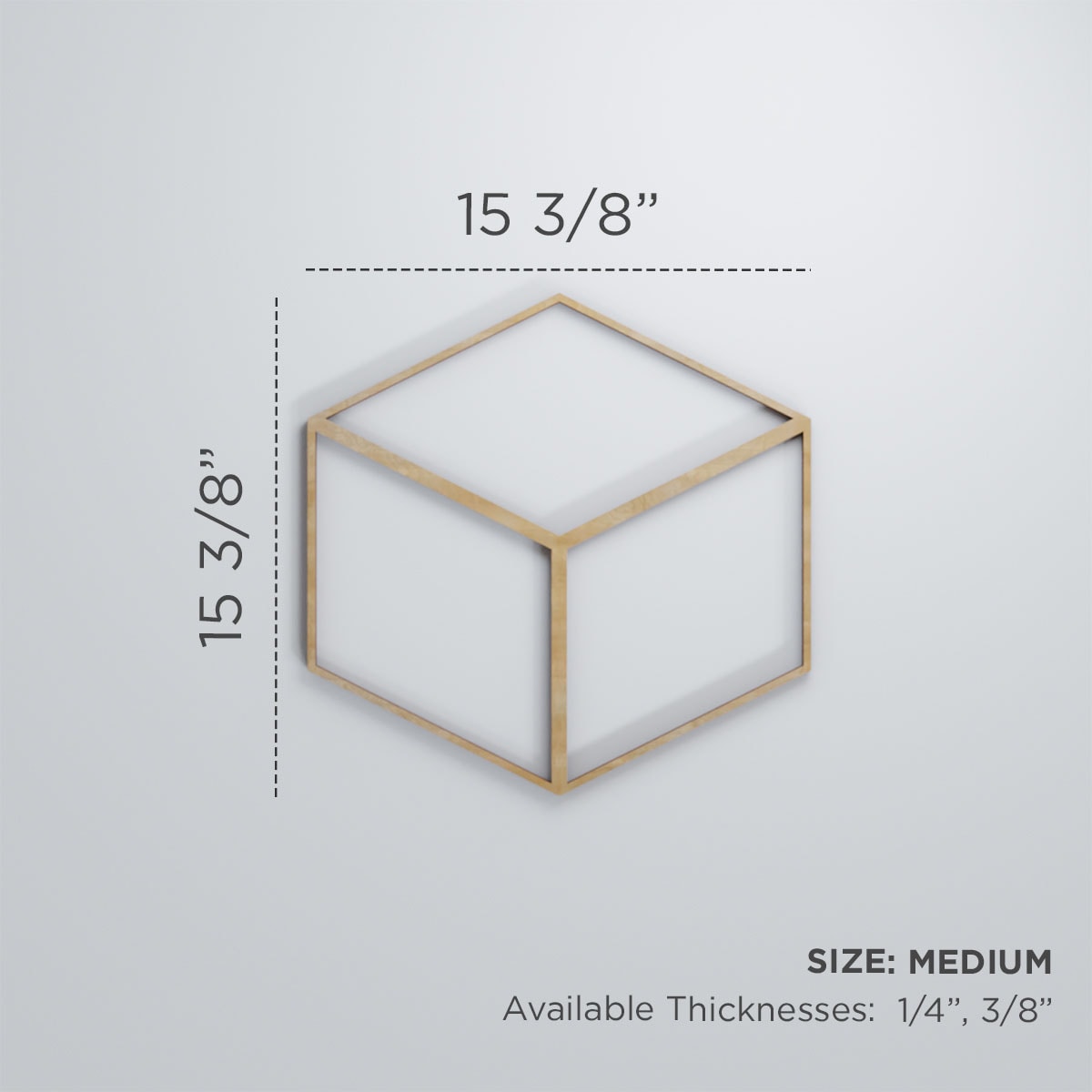 Ekena Millwork WALW16X16X0375PBLHI Wall-Panels - View #3