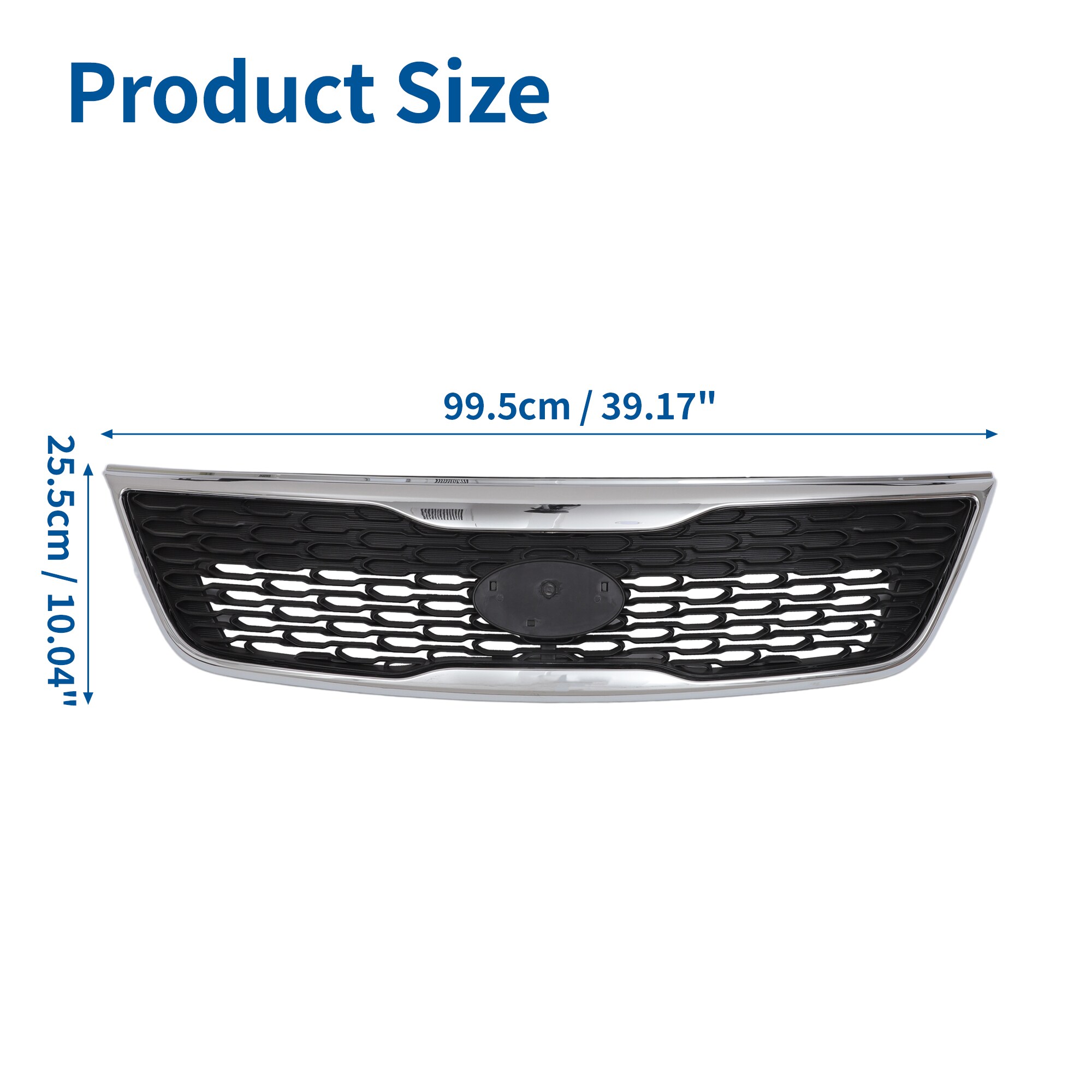 Unique Bargains S25121600UX5715 Automotive-Grilles-Components - View #3