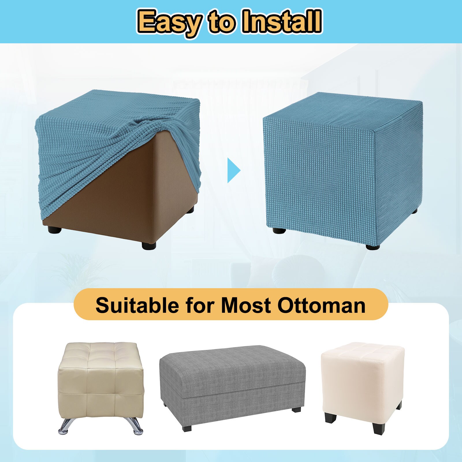 Unique Bargains S26010800UX1857 slipcovers - View #4