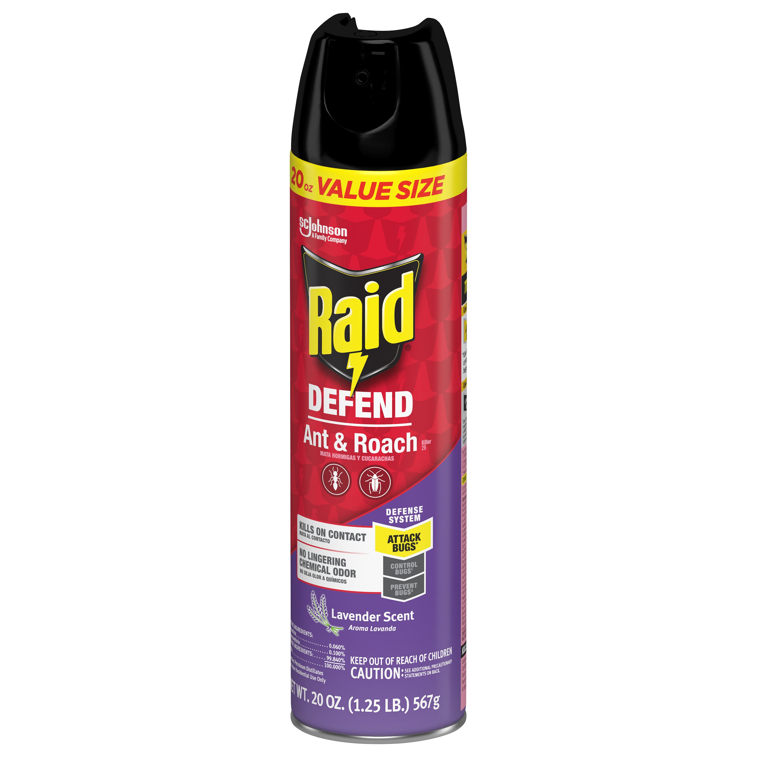 Wondercide - Ant & Roach Aerosol Spray for Kitchen, Home, and Indoor Areas - Ant, Roach, Spider, Flea, Stink Bug Killer with Nat