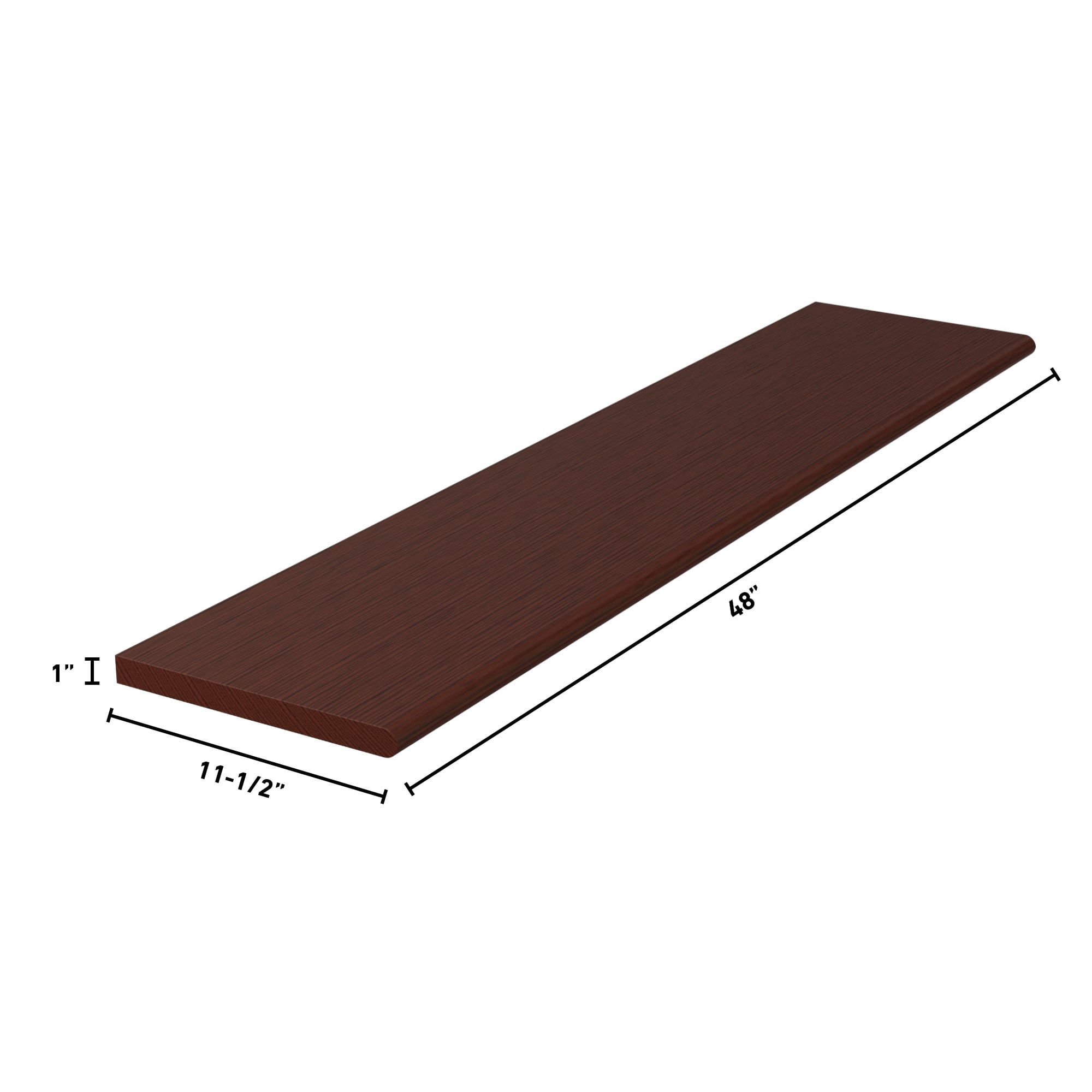 L.J. Smith Stair Systems 807011X48-MH Stair-Treads - View #2
