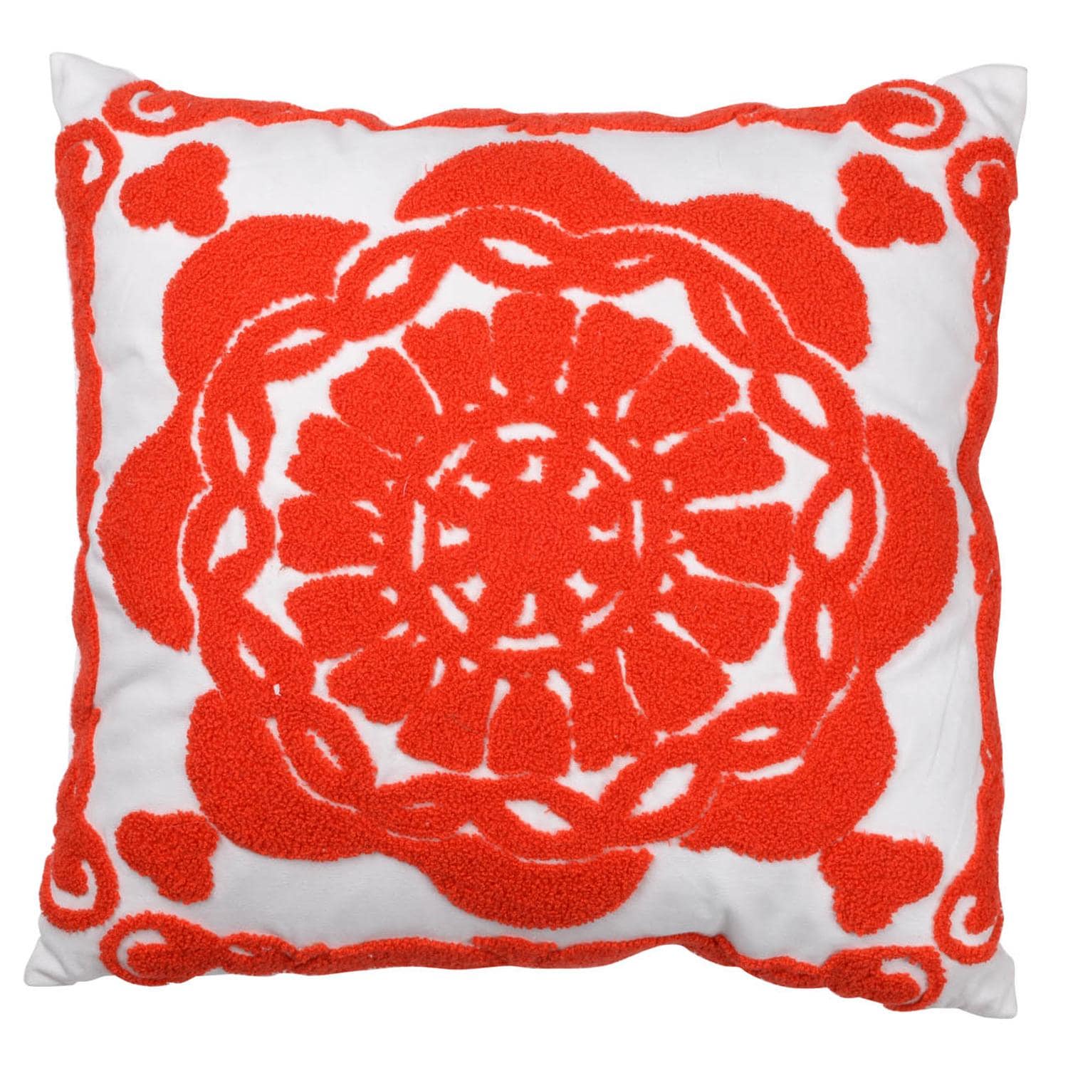 Red Throw Pillow, 18, Sold by at Home