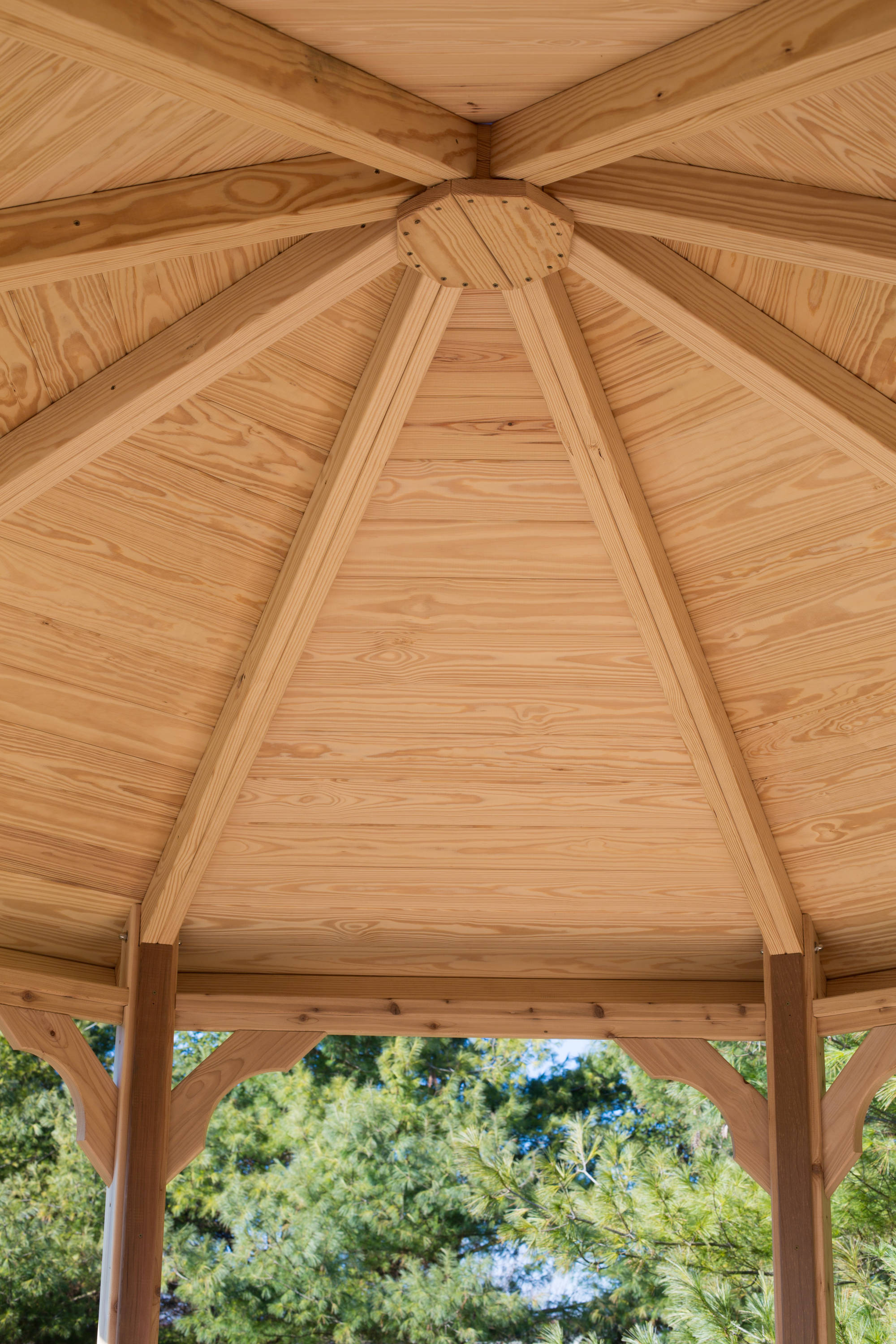 YardCraft WF12 Wood-Resin-Gazebos - View #3