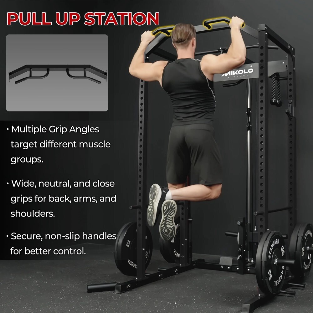 Mikolo M-F6-B-B-B-WP06 Lat-Pull-Down-Machines - View #4