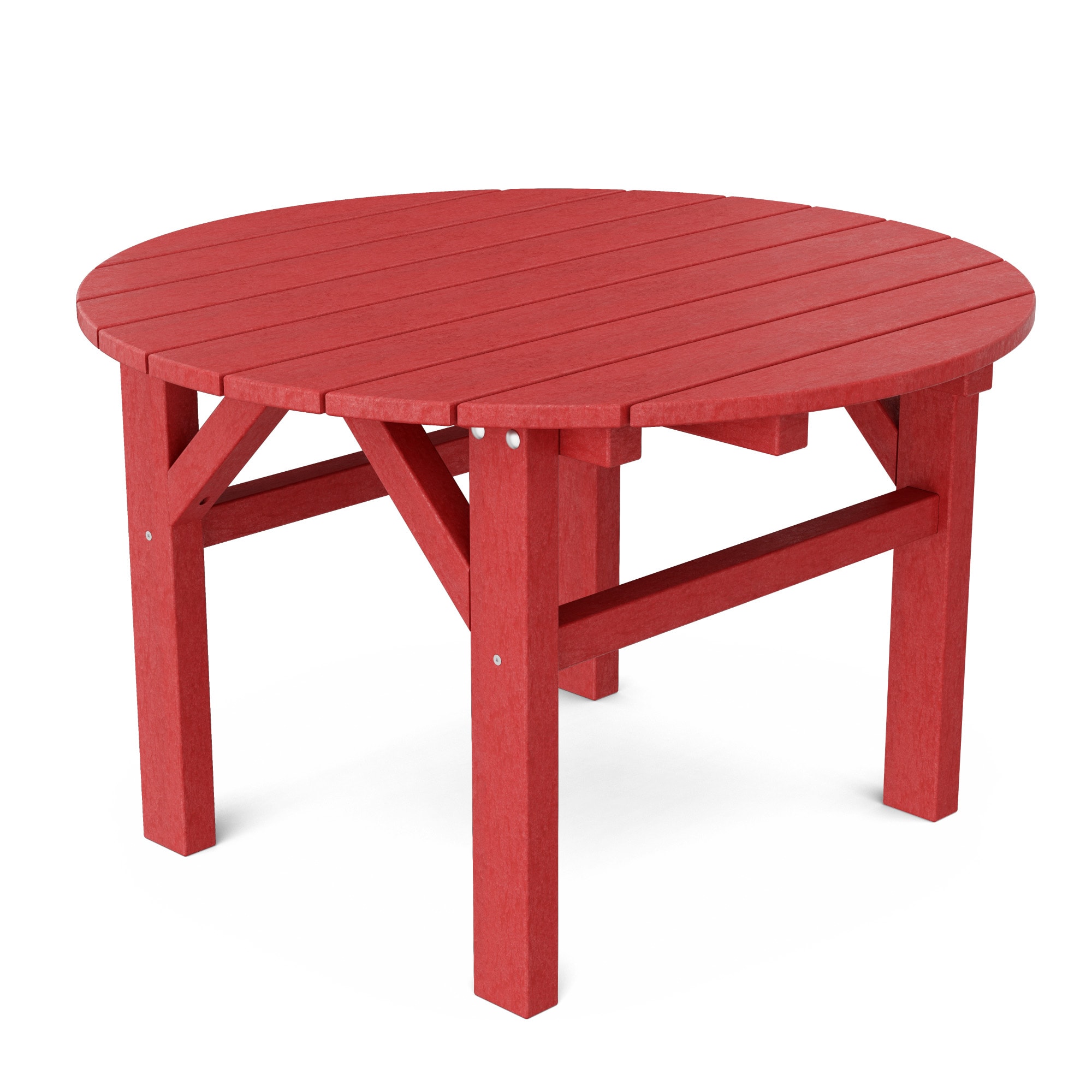 Wildridge LCC-220-CR Classic Round Coffee Table 33-in W x 33-in L