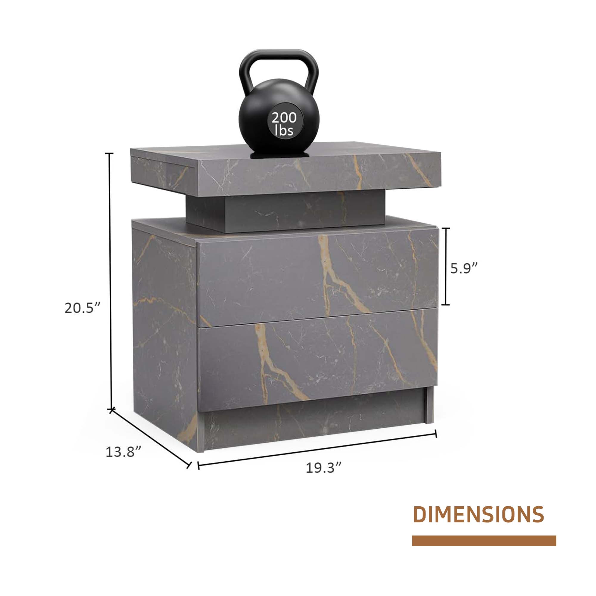 Sunrinx MG9-ND-9 nightstands - View #8