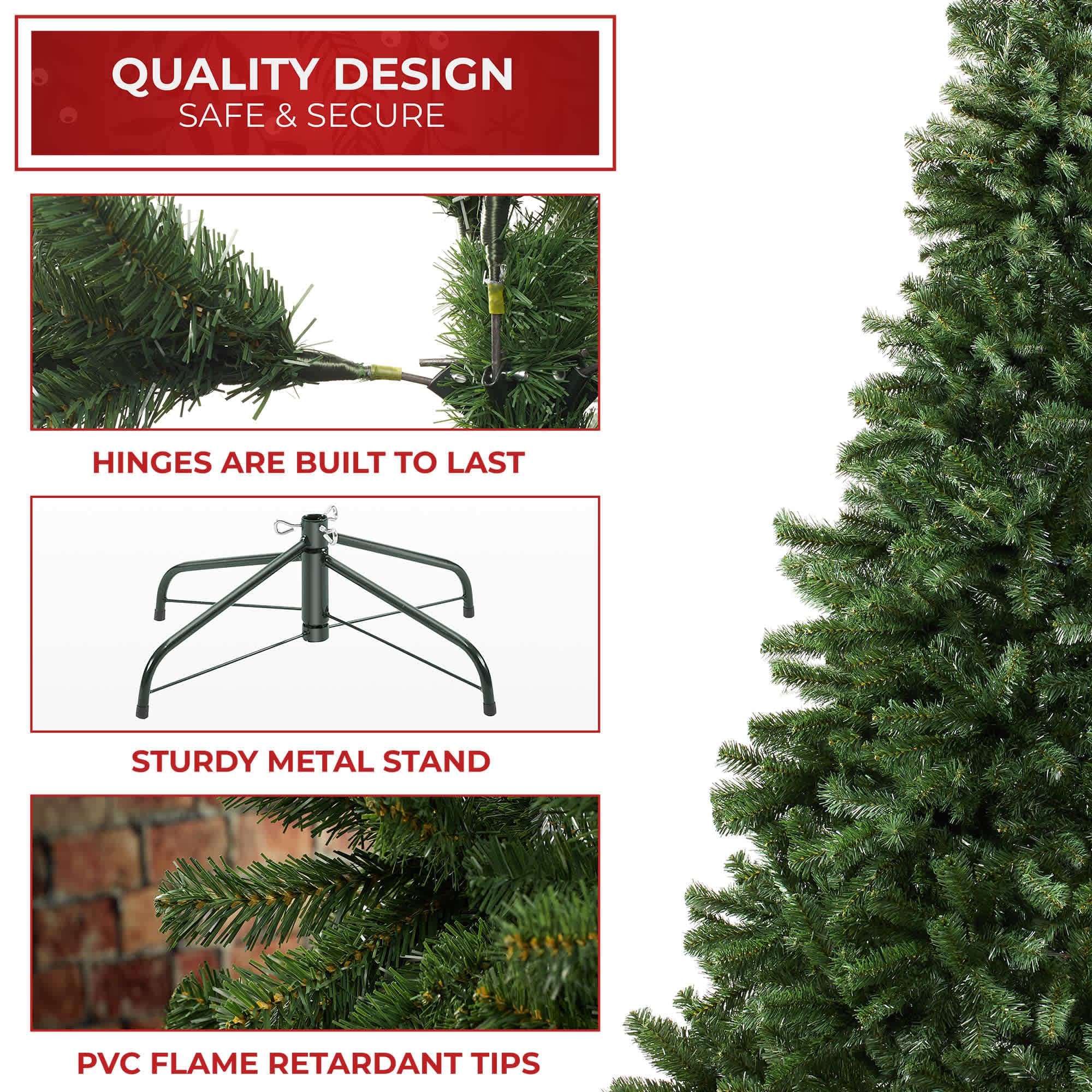 Casafield SZN-TR-119 Artificial-Christmas-Trees - View #5
