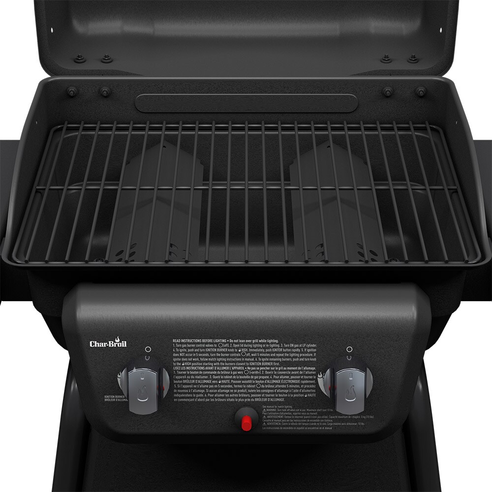 Char Broil Black 2 Burner Liquid Propane Gas Grill in the Gas