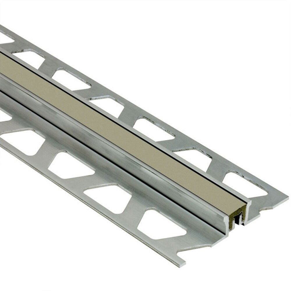 Schluter Systems AKSN210G Dilex-KSN 0.813-in W x 98.5-in L Grey Aluminum Tile Edge Trim