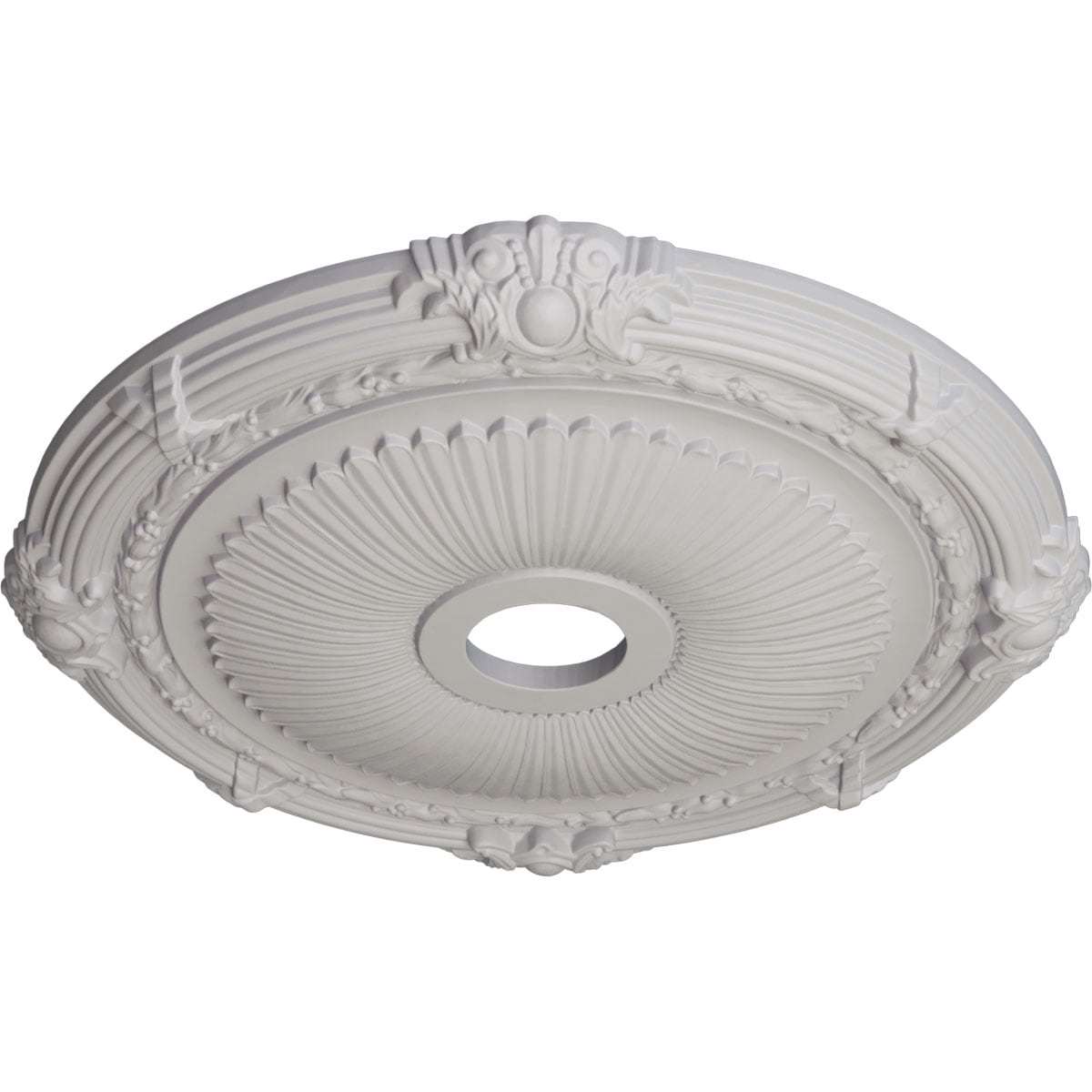 Ekena Millwork CM27HEUWF Ceiling-Medallions - View #2