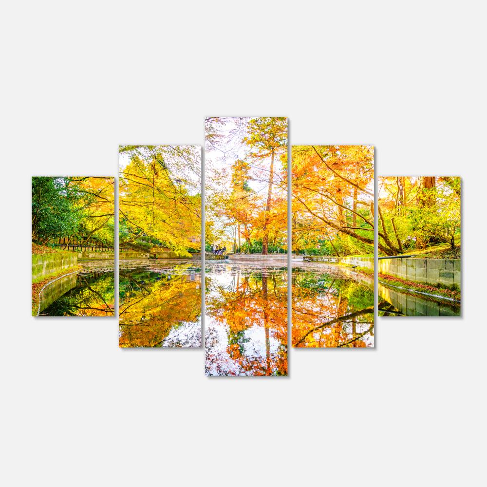 Designart PT15429-373 32-in H x 60-in W Landscape Print on Canvas