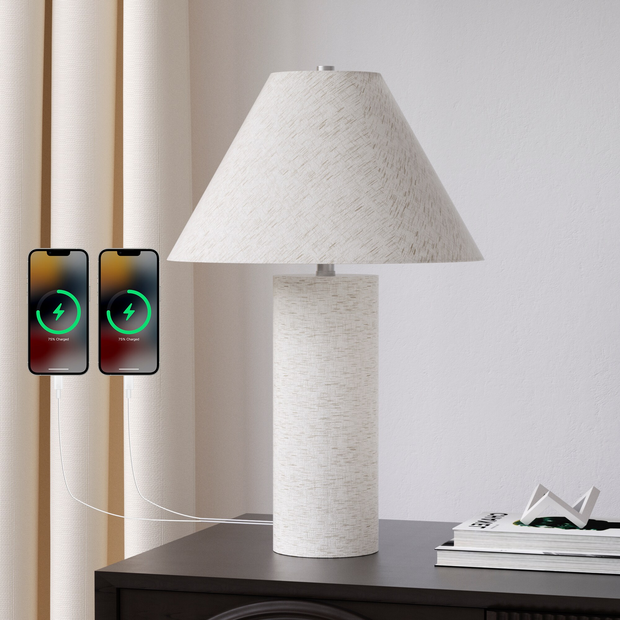 Maxax T239-WH-S Table-Lamps - View #4