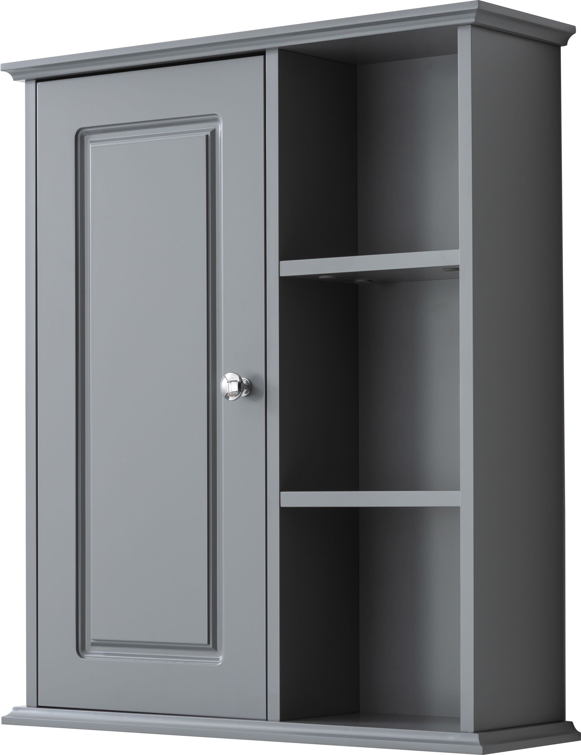 WELLFOR GFKM3NW-G Bathroom-Wall-Cabinets - View #2