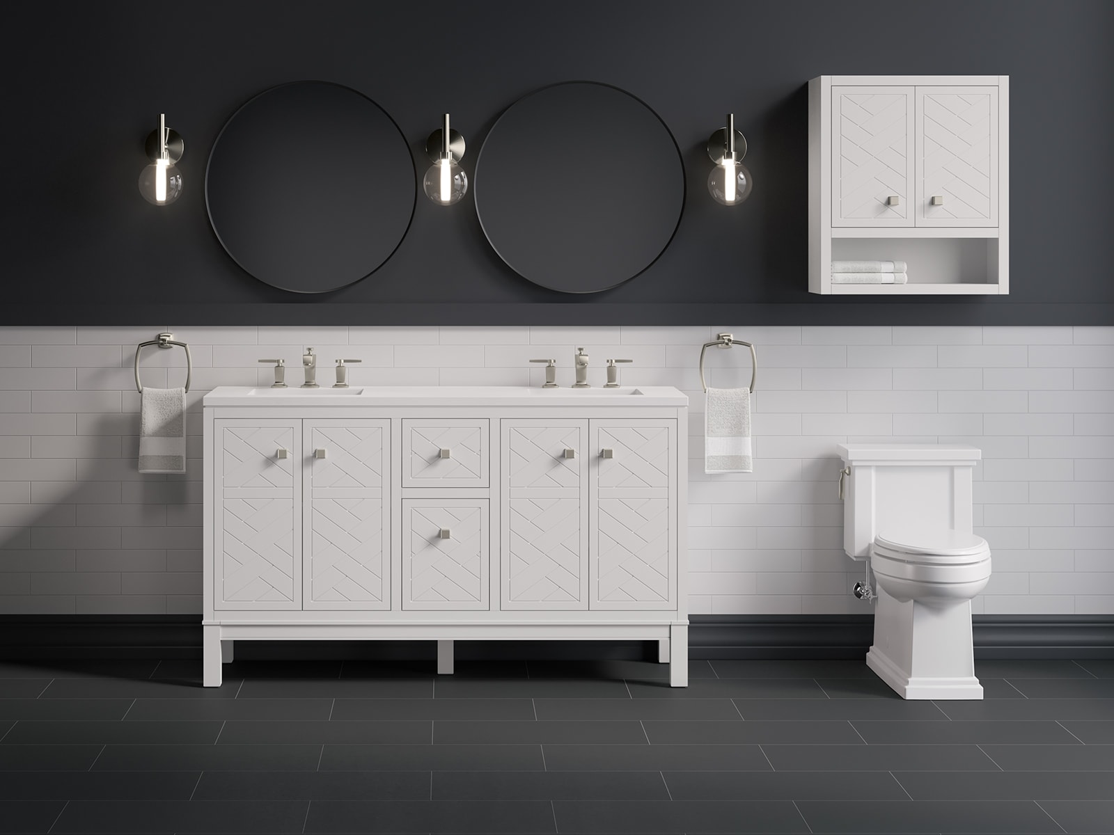 KOHLER 33533-ASB-0 Bathroom-Wall-Cabinets - View #2