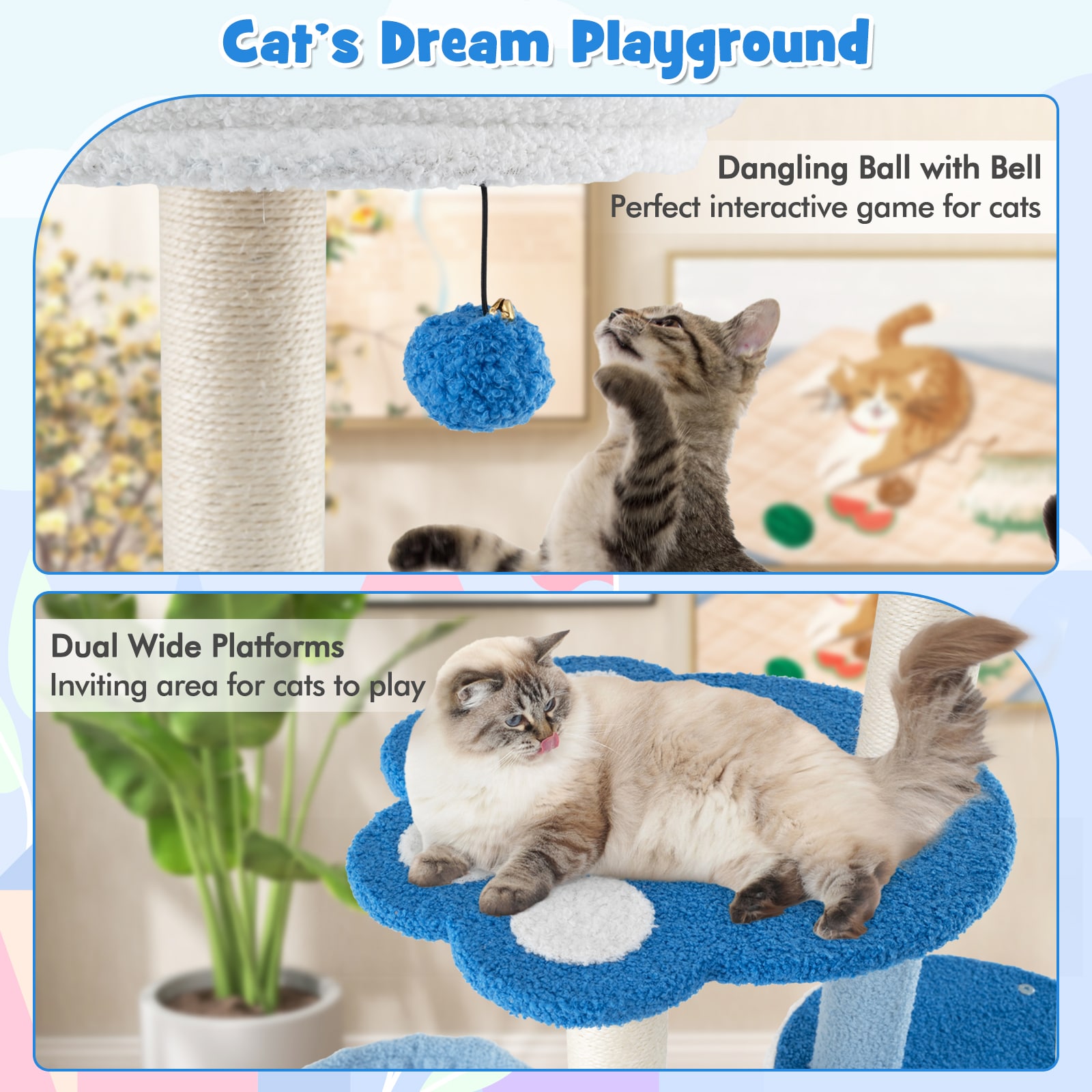 Slickblue D-CO-LB26101VP Cat-Trees - View #4