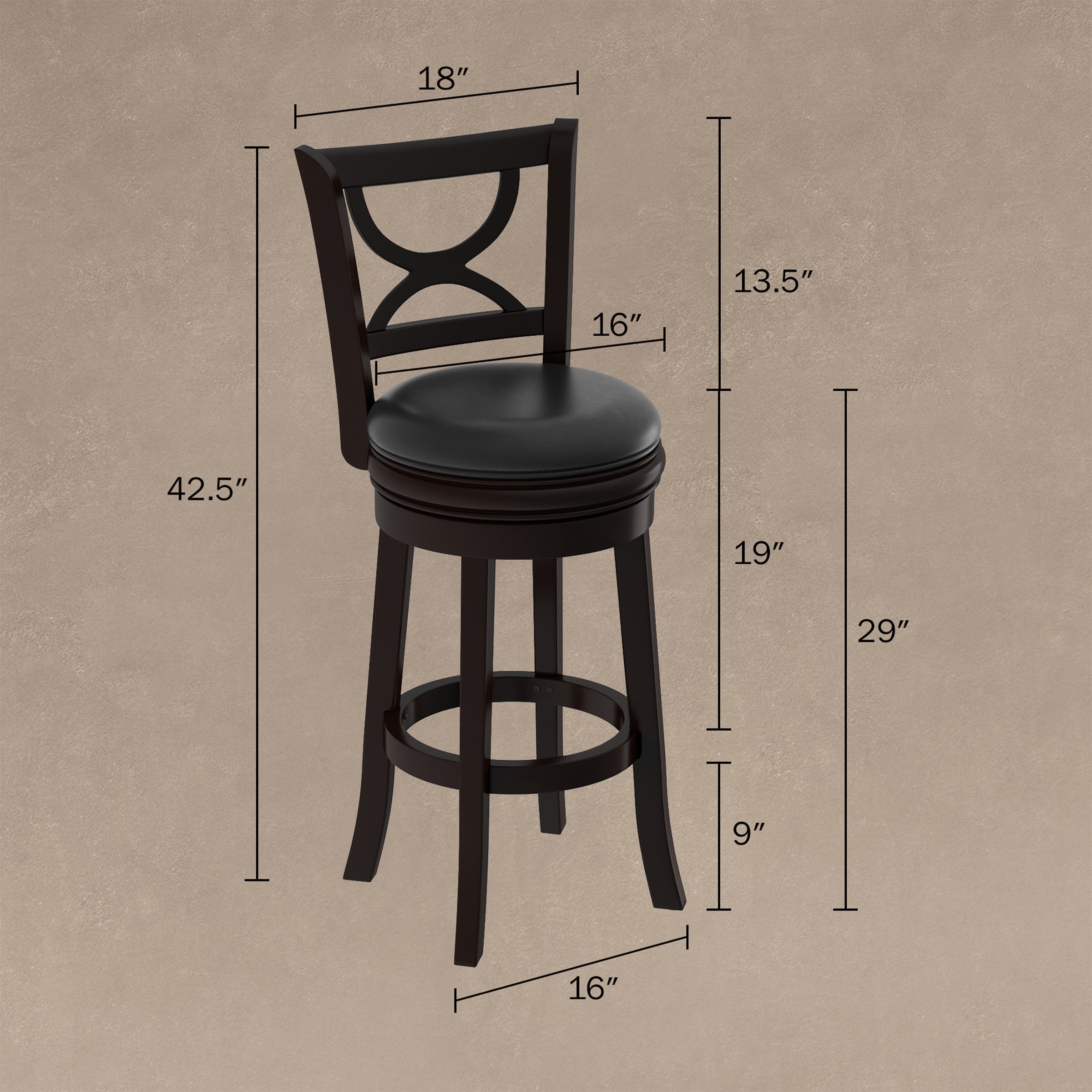 Hastings Home 564317KUT stools - View #5