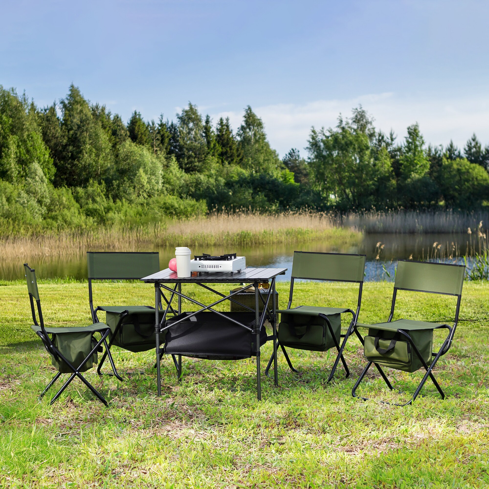 LIVIZA GGJCP001GN4-T2 Beach-Camping-Chairs - View #4
