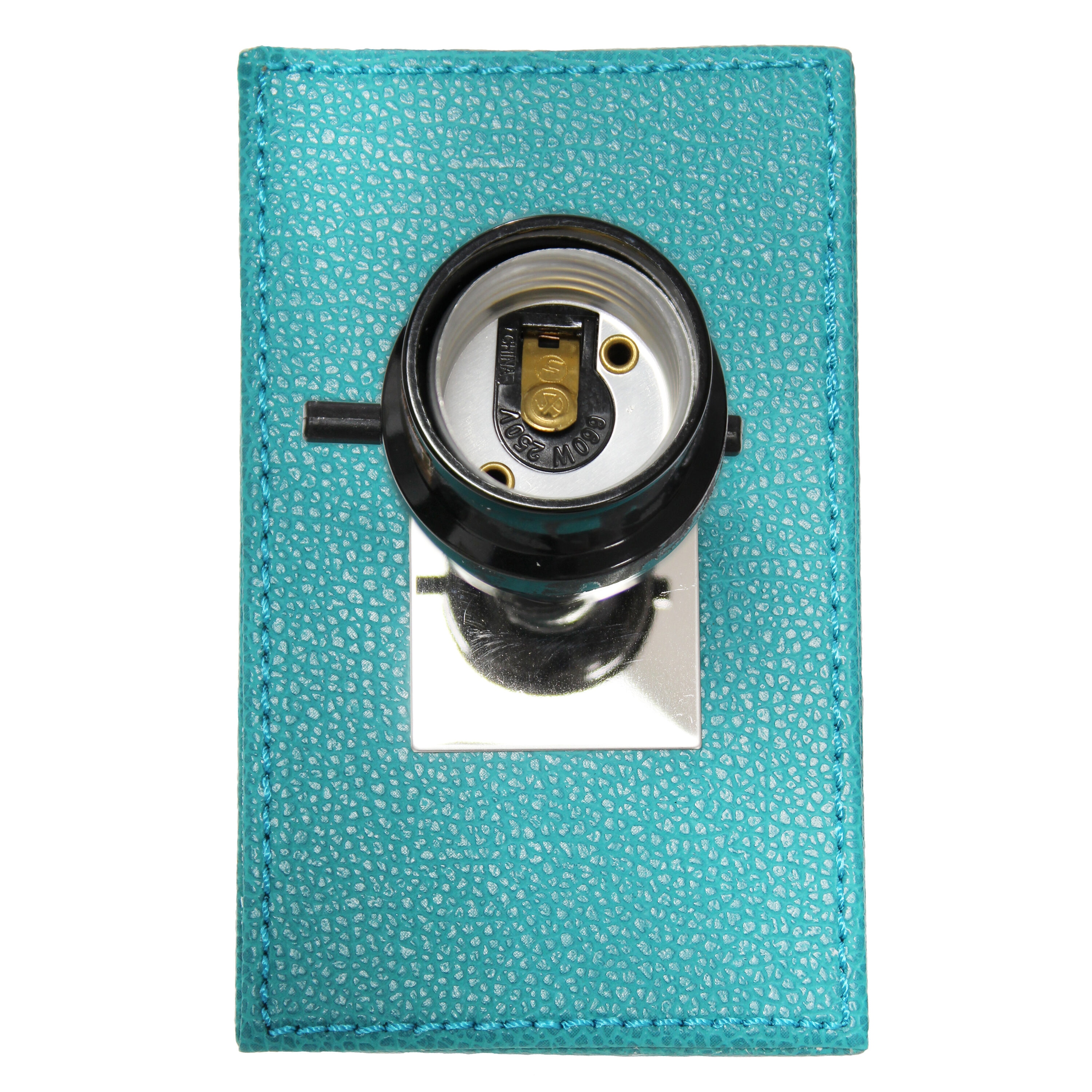 Lalia Home Lexington 21 In Teal On Off Switch Table Lamp With Fabric