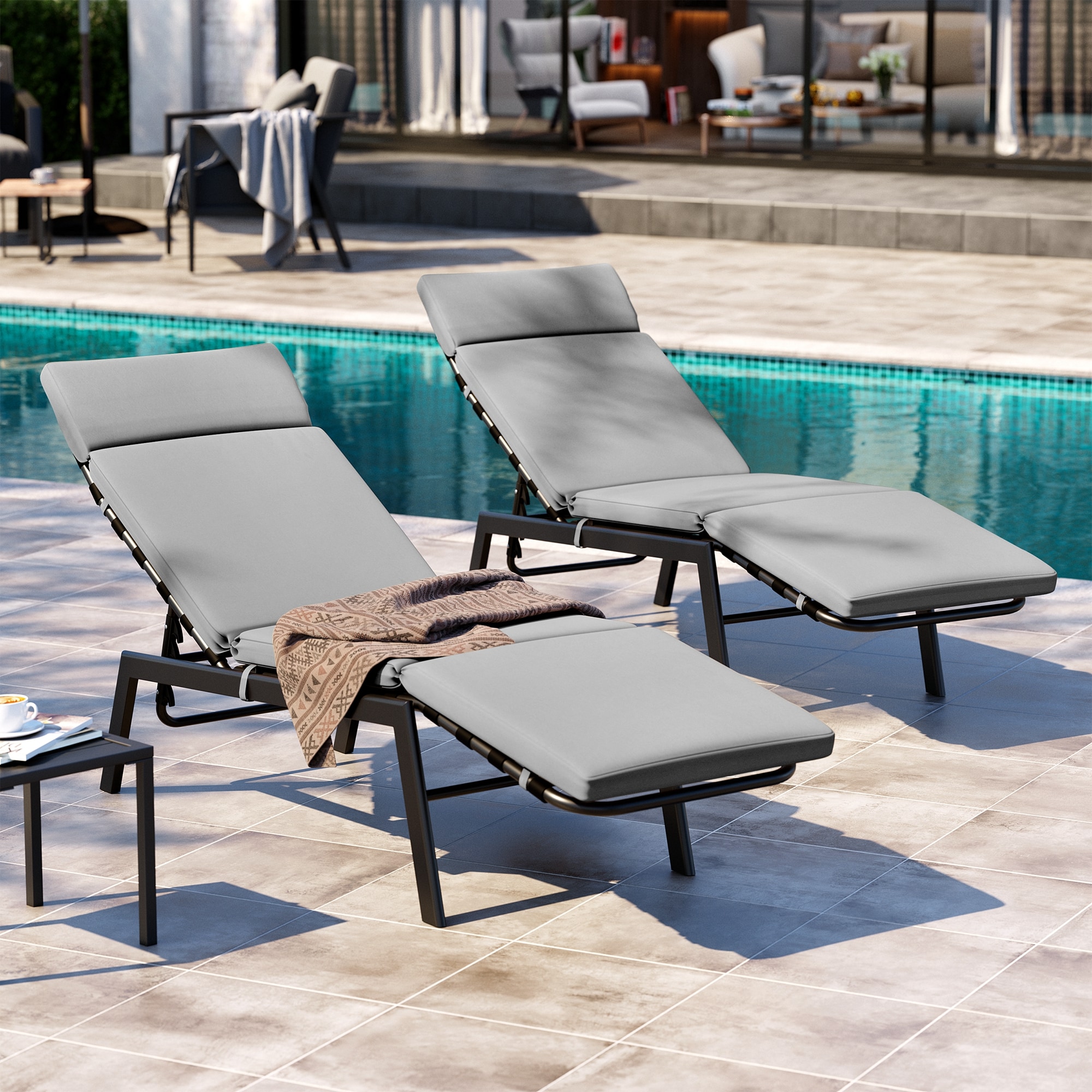 Crestlive Products CL-LG029DGY-2 Patio-Chairs - View #2