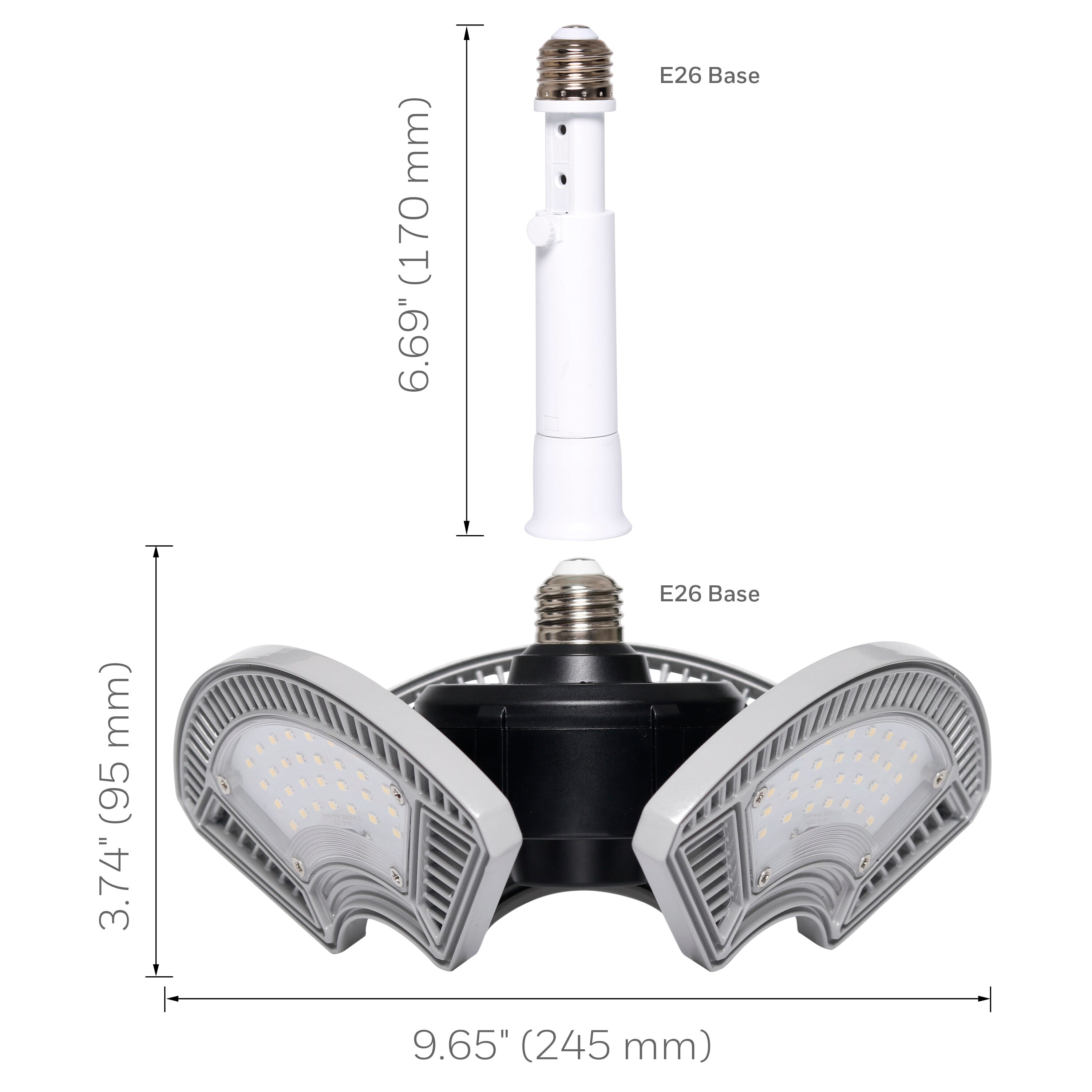 Honeywell 300-Watt EQ Cool Daylight E26 LED Light Bulb in the Spot & Flood  Light Bulbs department at