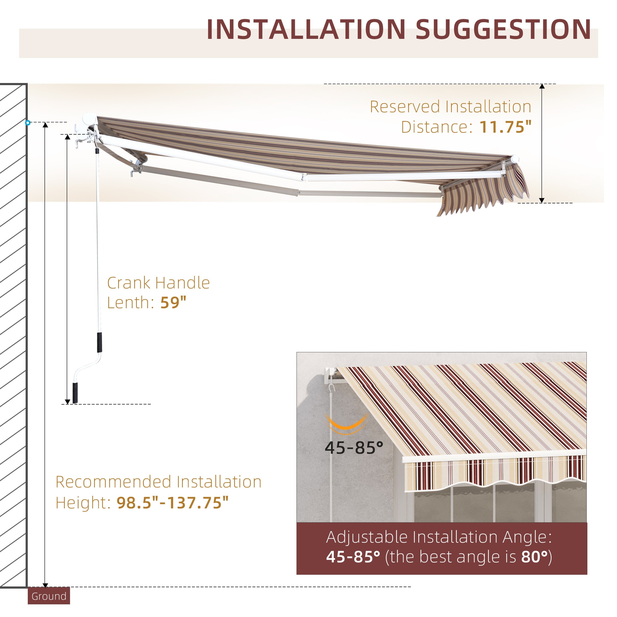 WELLFOR GASAW003 awnings - View #6