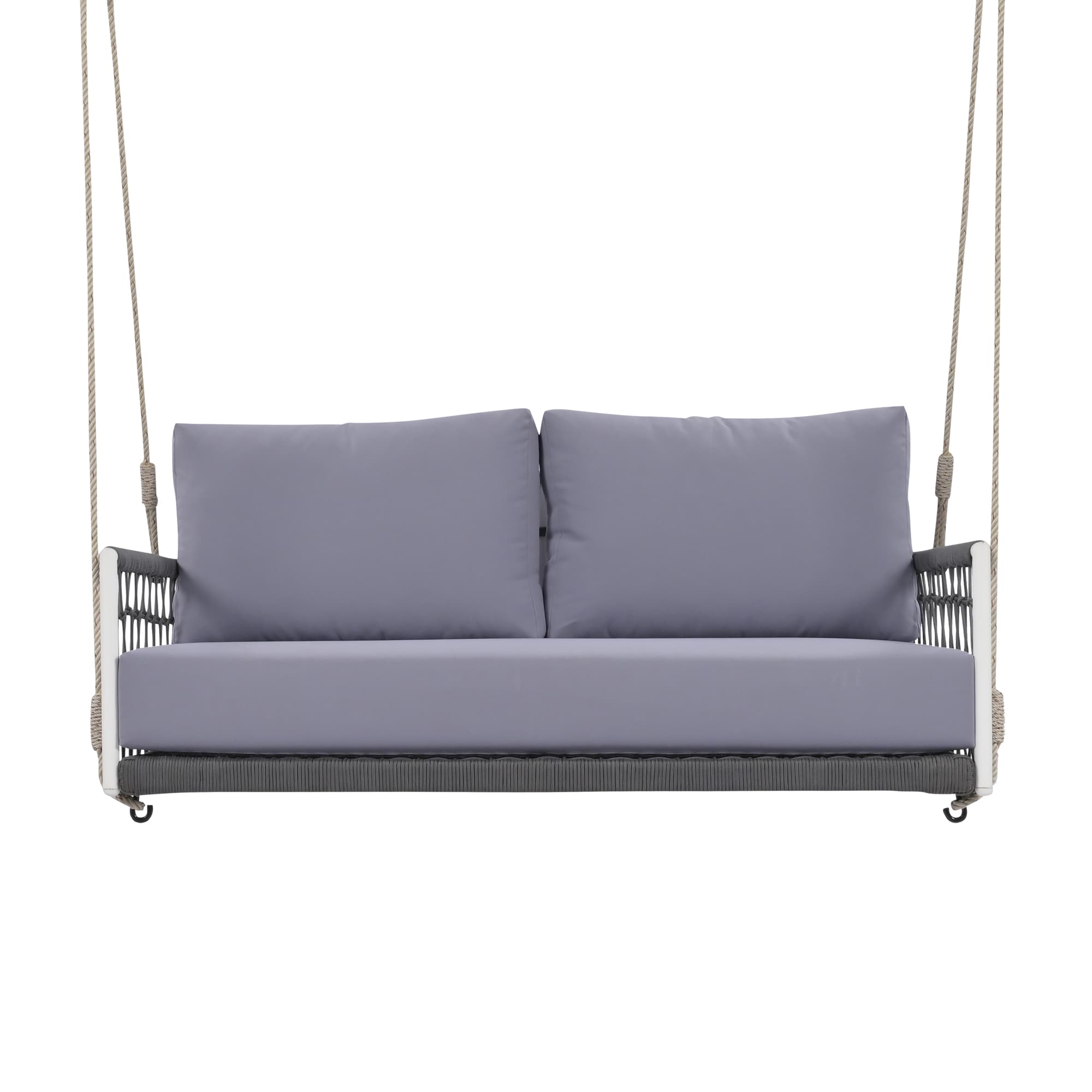 Nestfair HPTM727E 2 -person Gray Steel Outdoor Swing