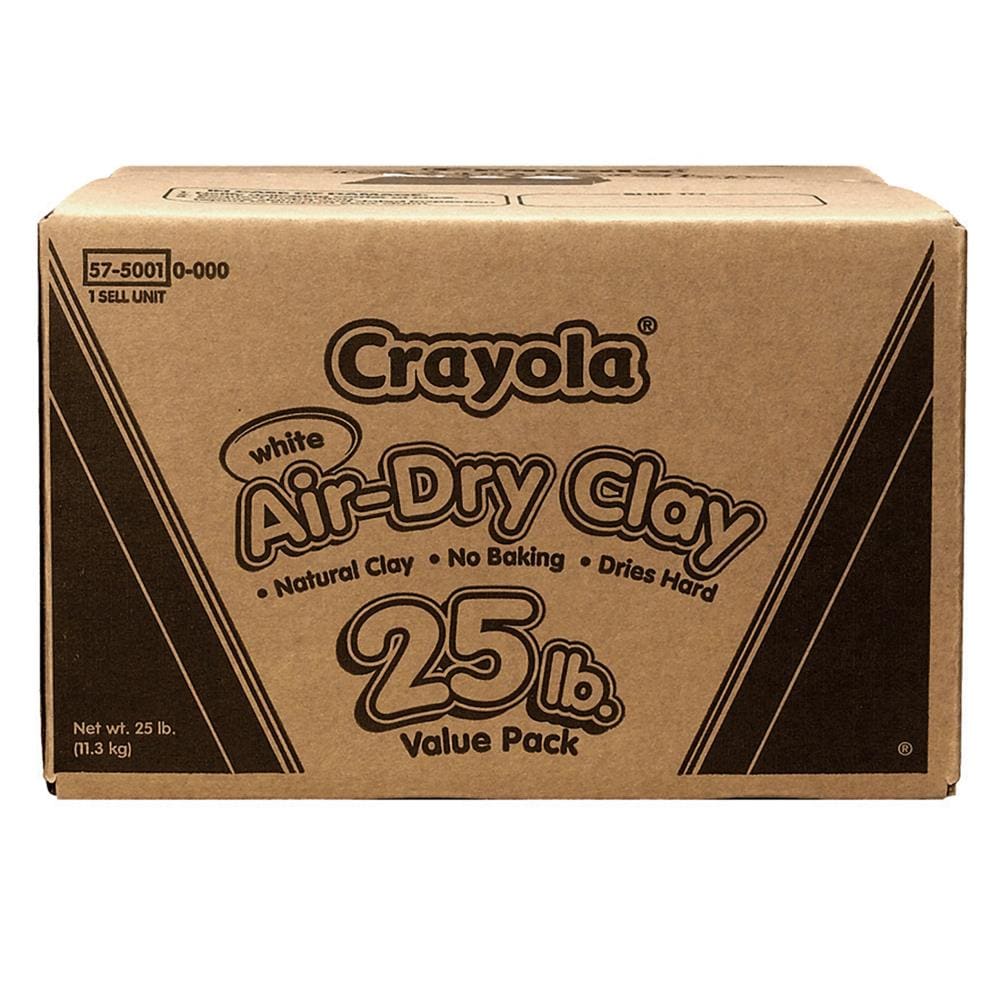 Air Dry Clay, Bulk Clay, 5 lb Storage Container