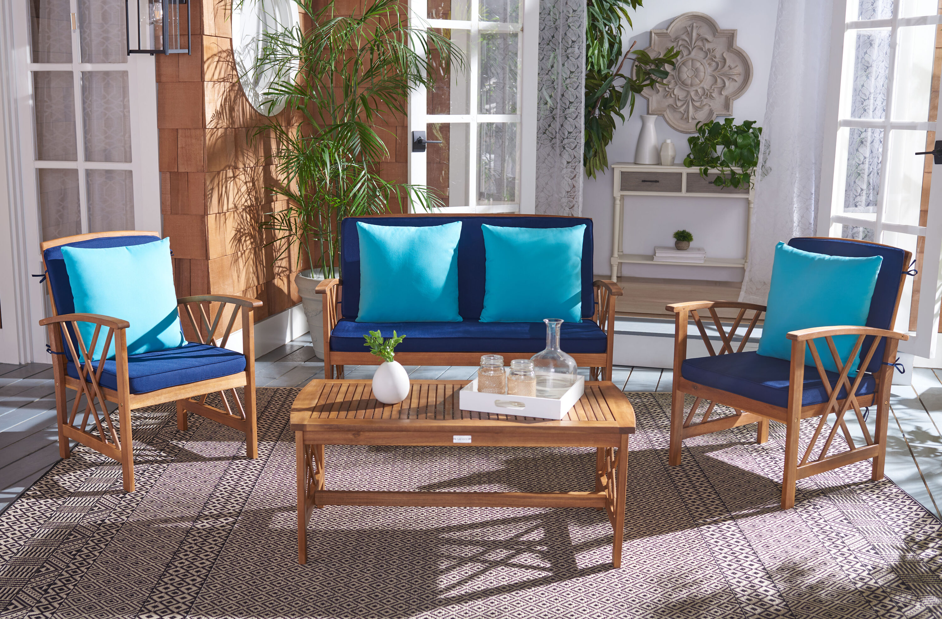 Safavieh PAT7008C Patio-Conversation-Sets - View #8