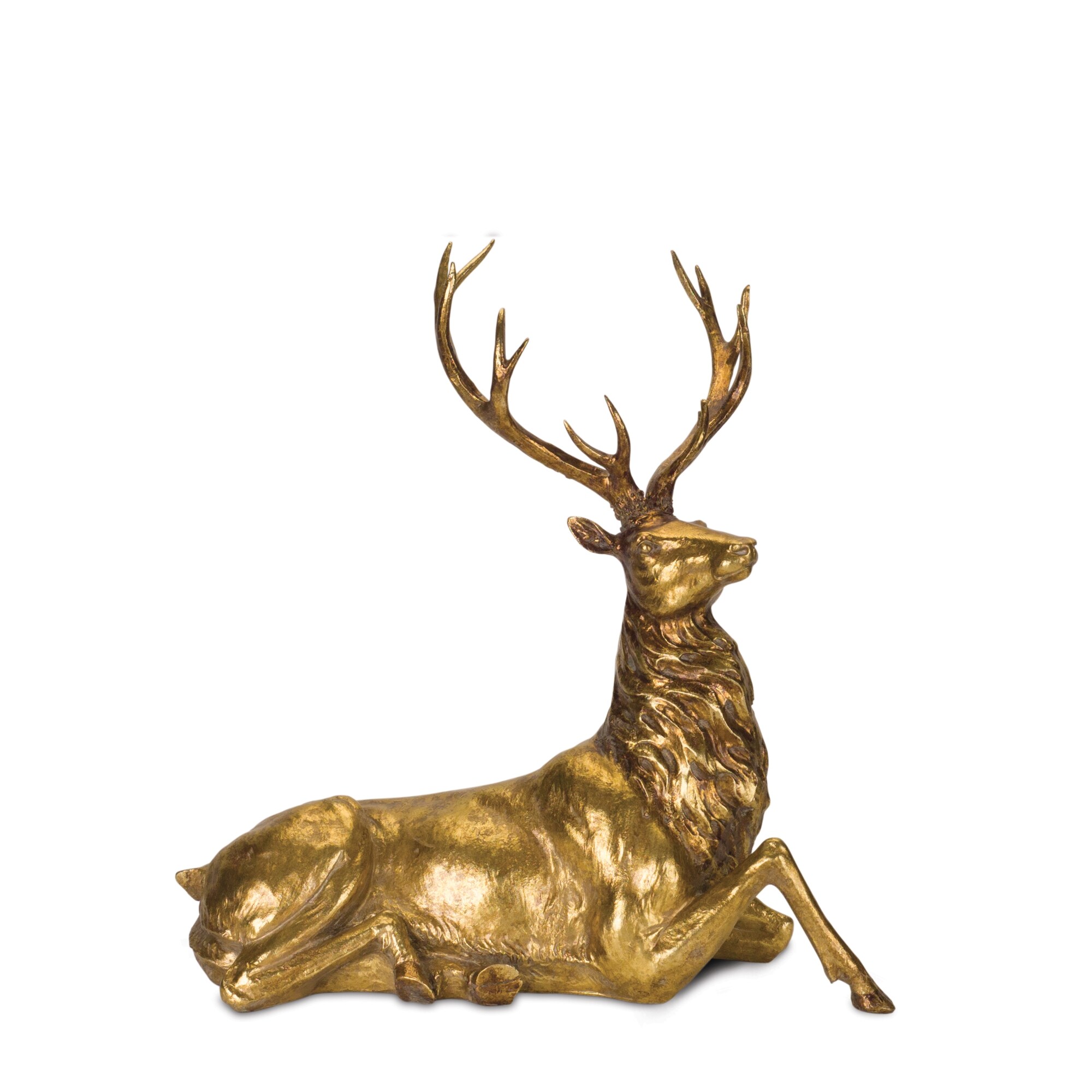 Melrose International 76014DS 21-in Decoration Deer Christmas Decor