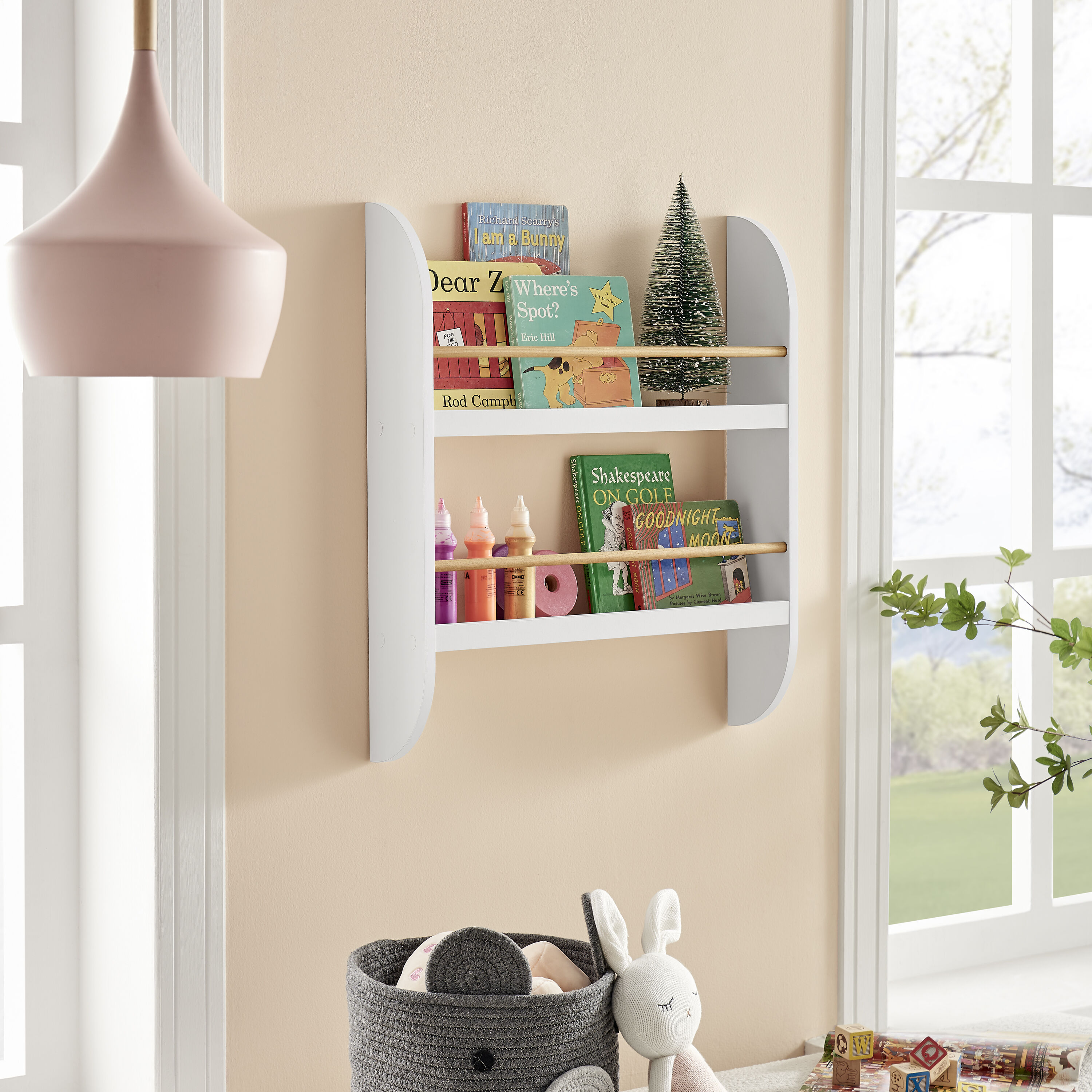 Danya B. XF22317WH Kids-Bookcases - View #4