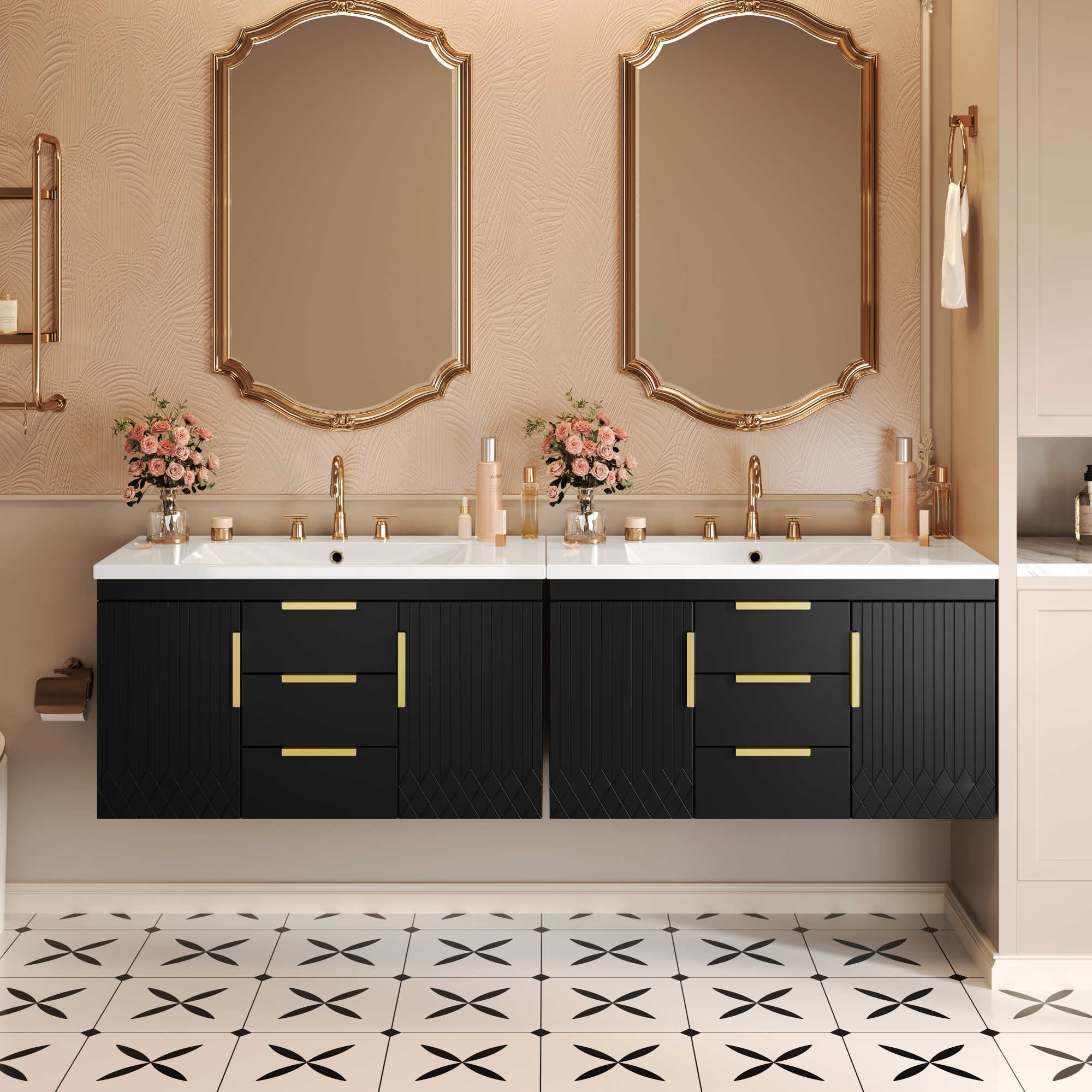 Dexmalle D710P253035B Bath-Vanity-Combo - View #2