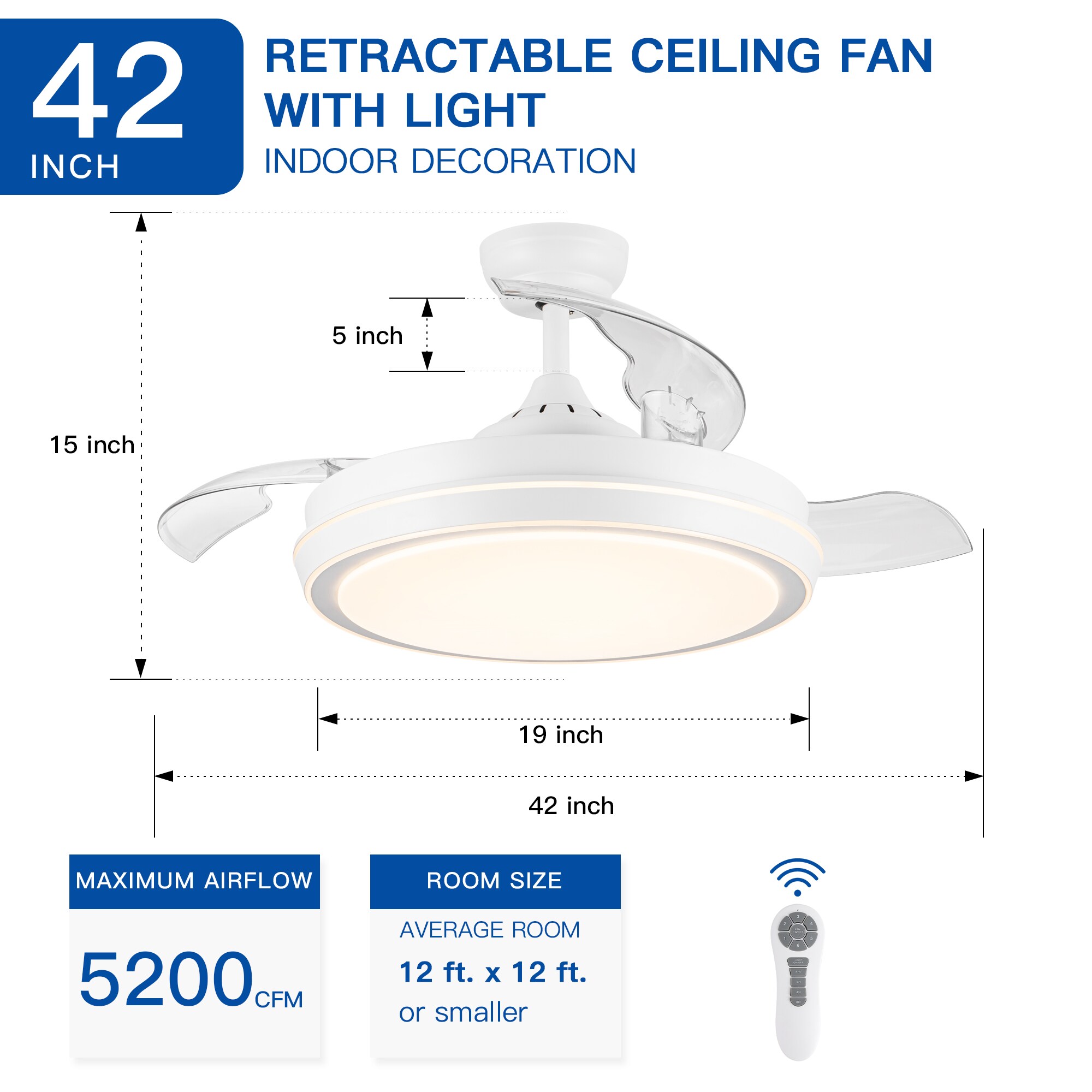YUHAO LSDC5255WH42 Ceiling-Fans - View #10