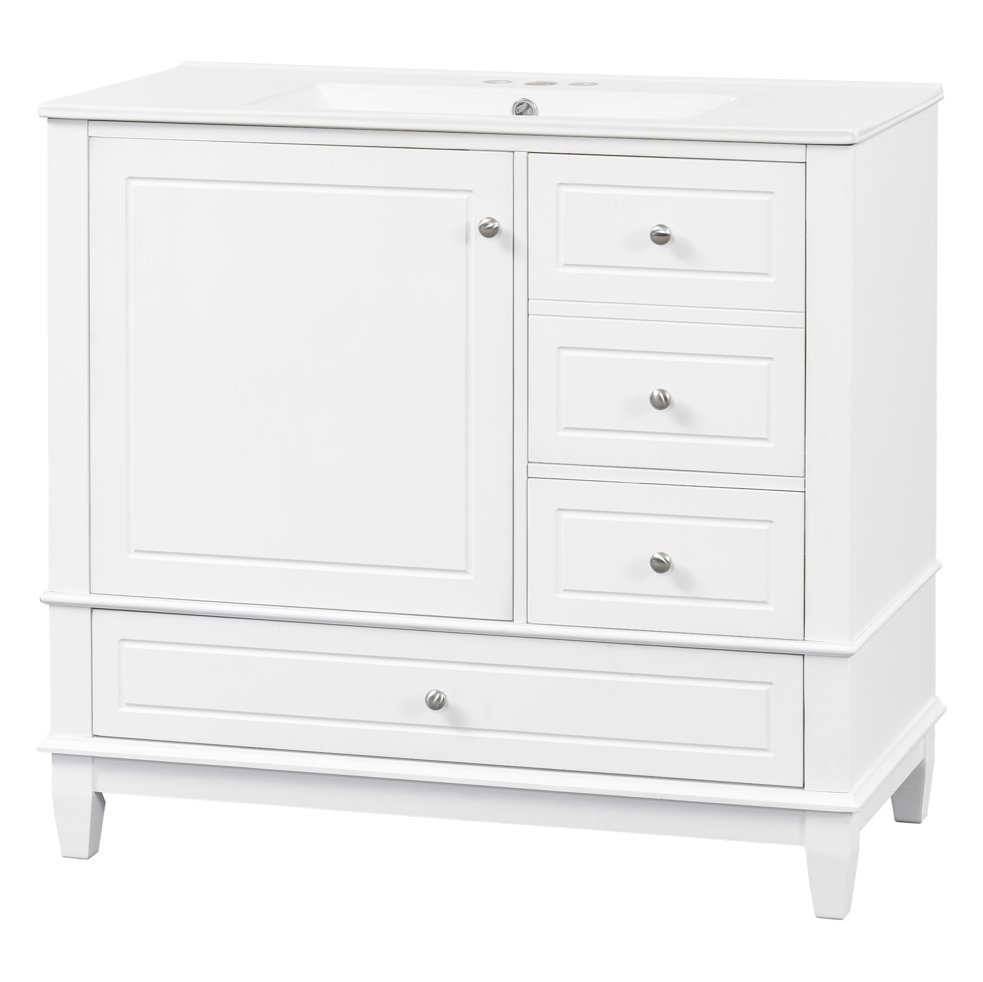 WELLFOR CBY-P296576K Bath-Vanity-Combo - View #4