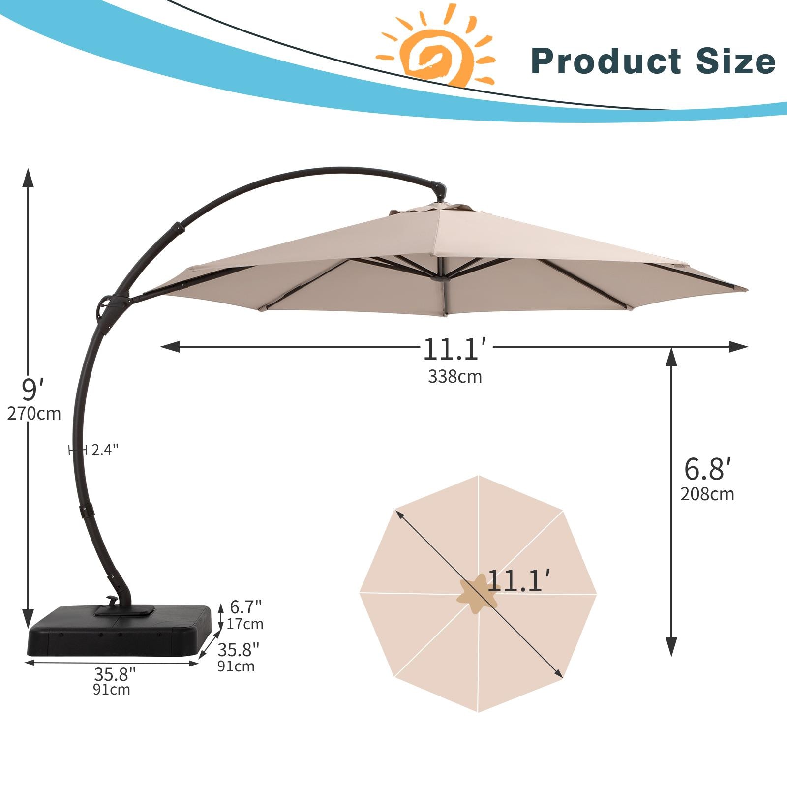 Bayfeve BF-N012-LH Umbrellas-2 - View #4