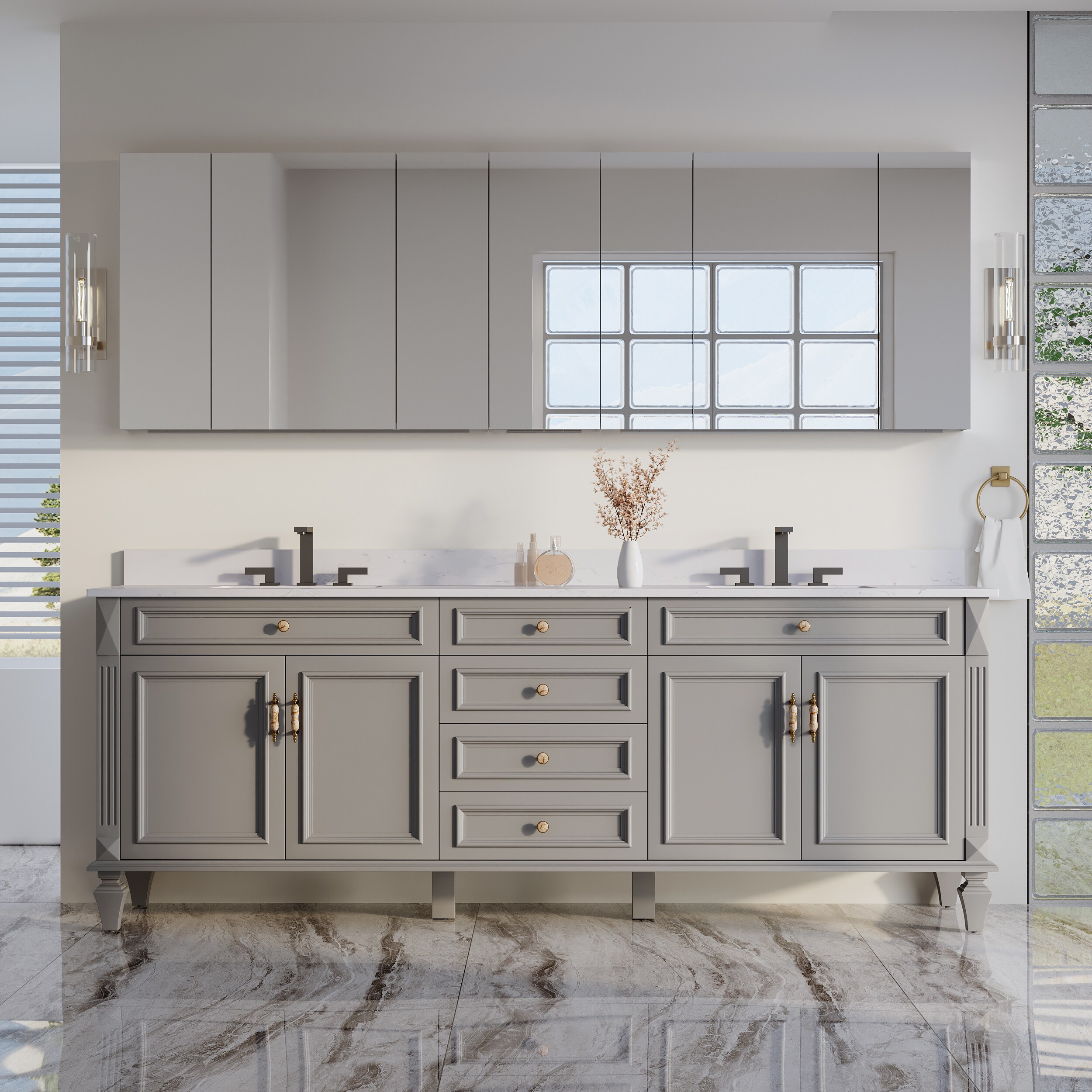 CALVON ROABCA40-12L-40 Bathroom-Medicine-Cabinets - View #11