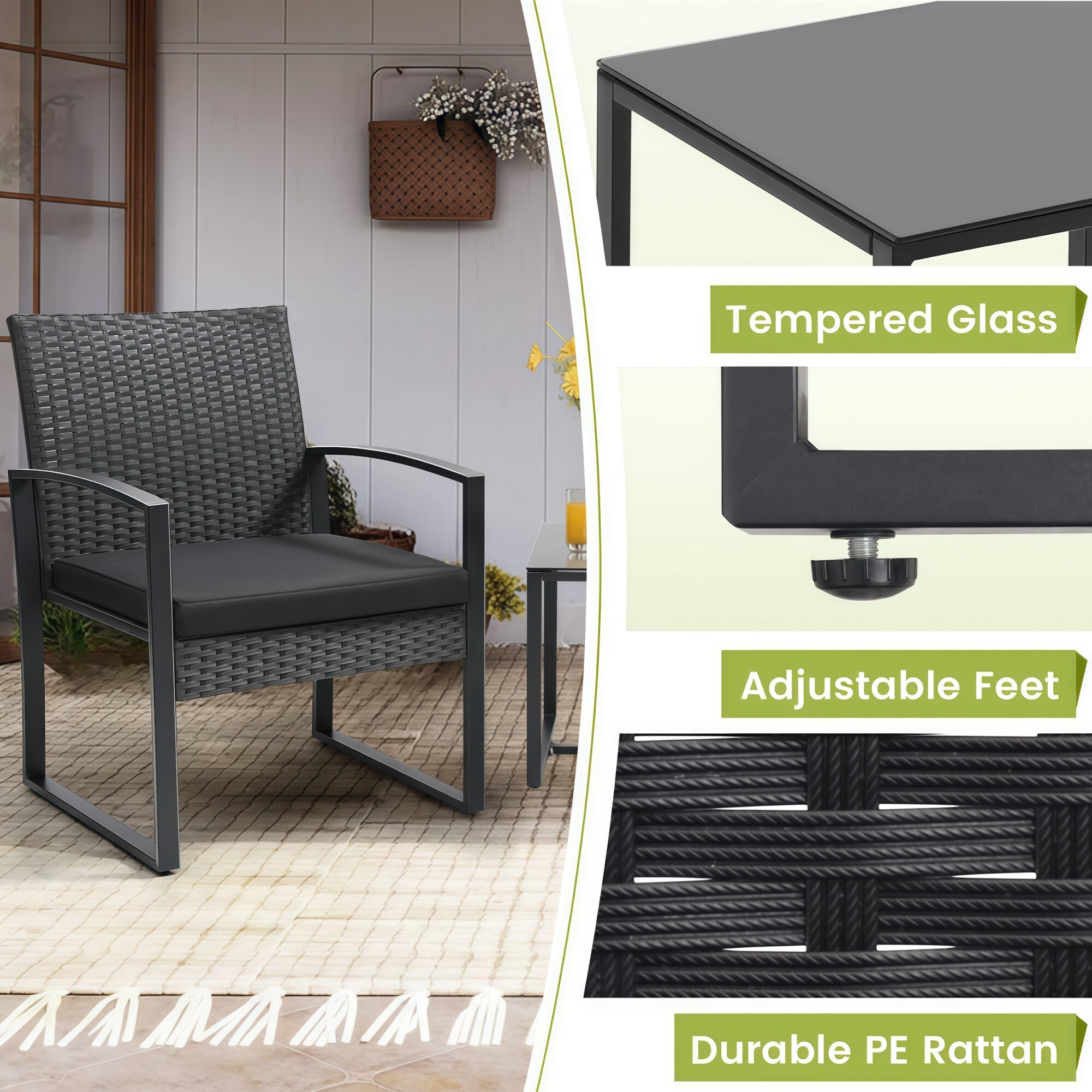 Numhew NHWILL0531 Patio-Chairs - View #4