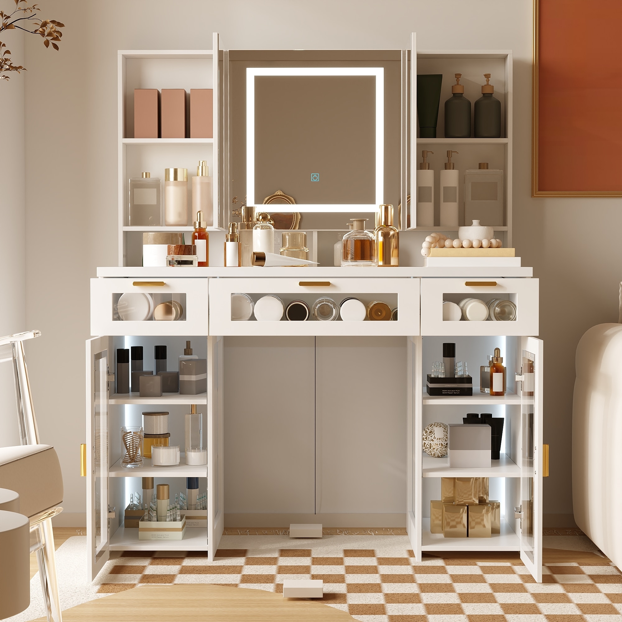  V-KF460029-01 Bedroom-Vanities - View #3