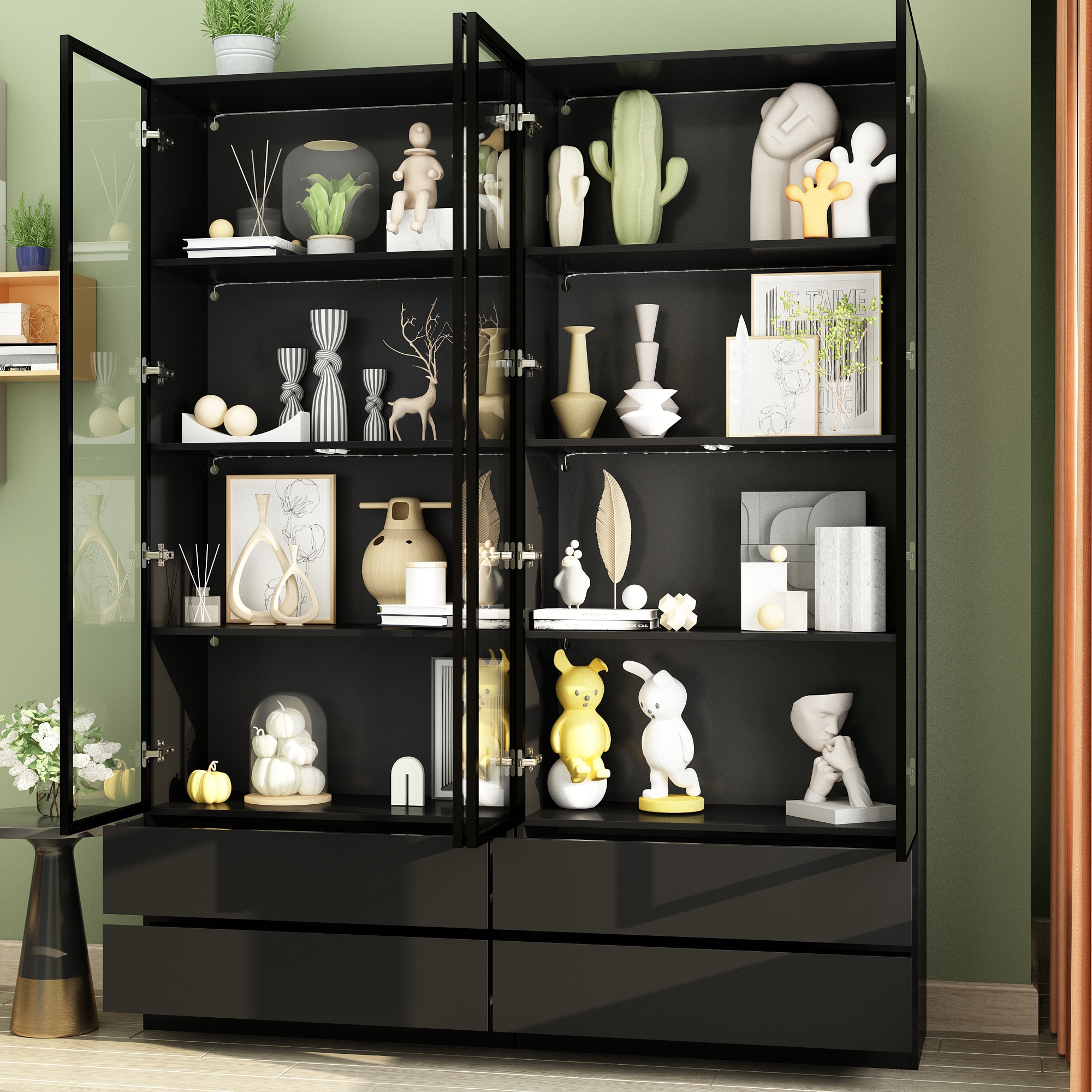 FUFU&GAGA KF020375+375 bookcases - View #2