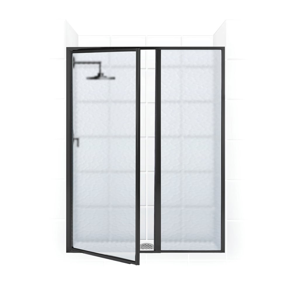 Coastal Shower Doors Legend Matte Black 43 In To 48 In X 69 In Framed