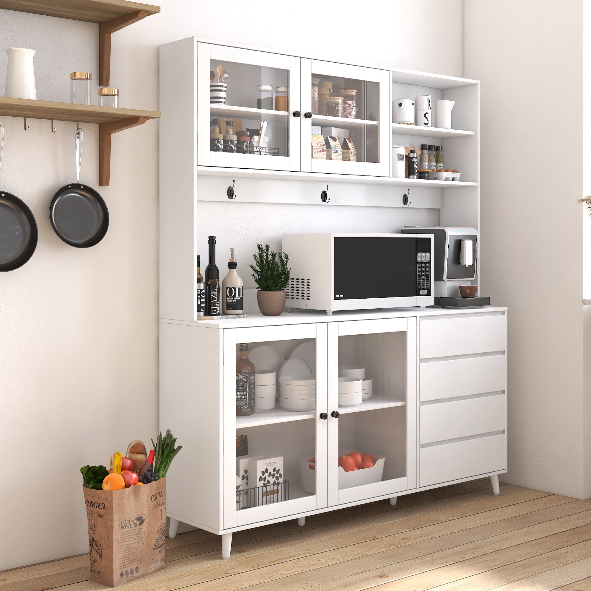 JEAREY JN154LS-W Dining-Kitchen-Storarge - View #3