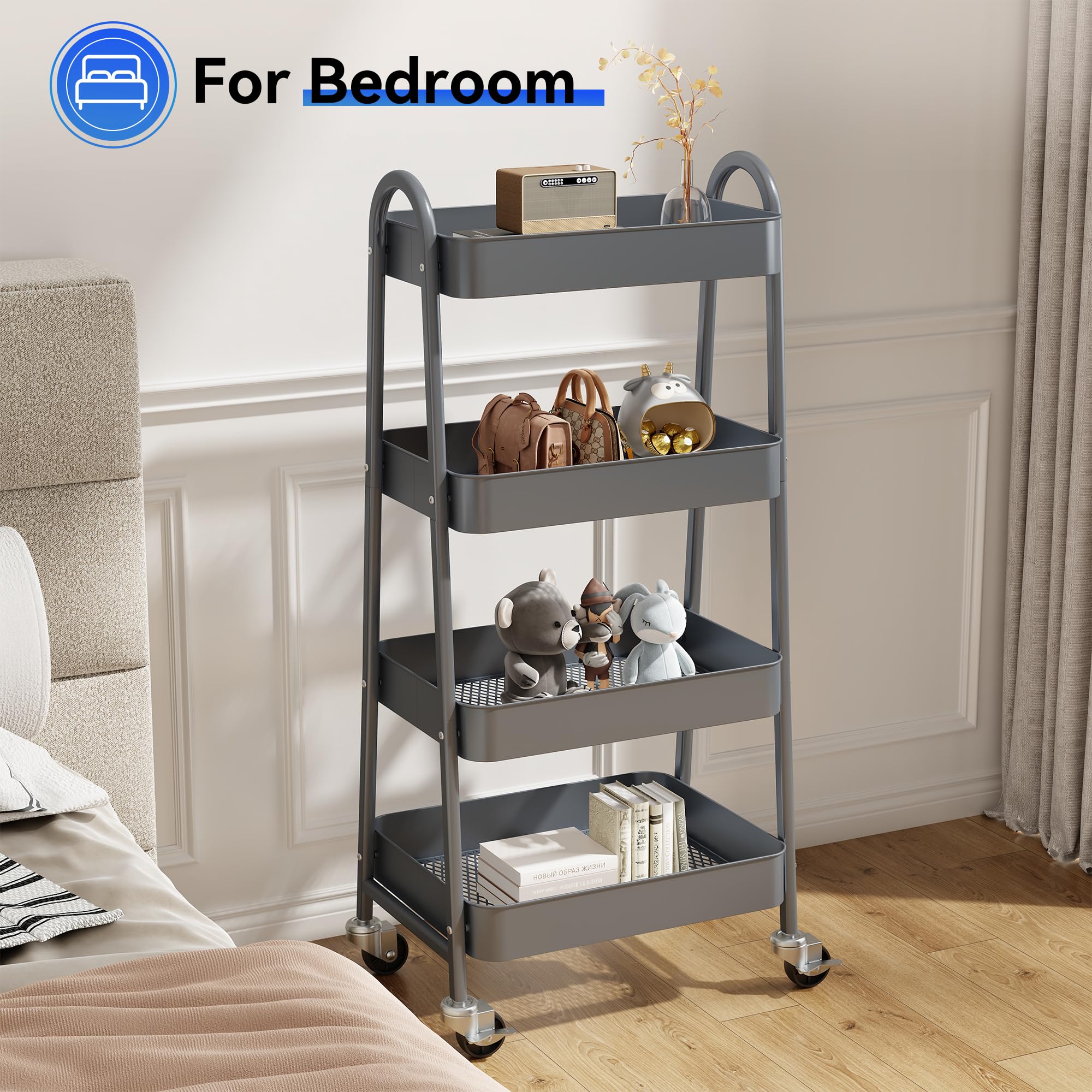 Haysky LSRY-TC4L-GY Utility-Carts - View #7