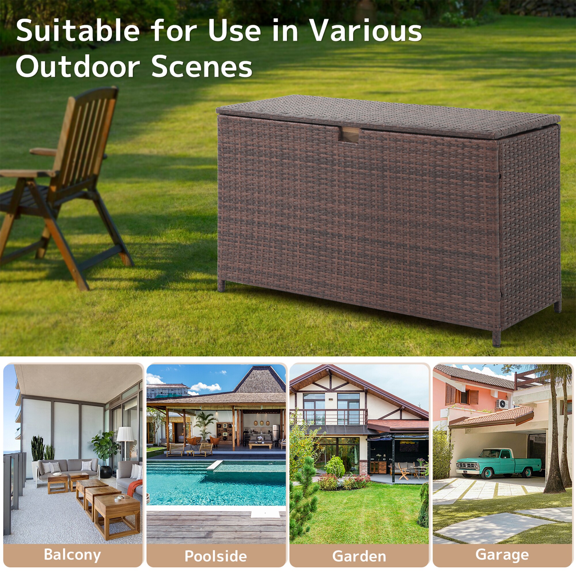 Haysky LSRY-SD-PA14 Deck-Boxes - View #2