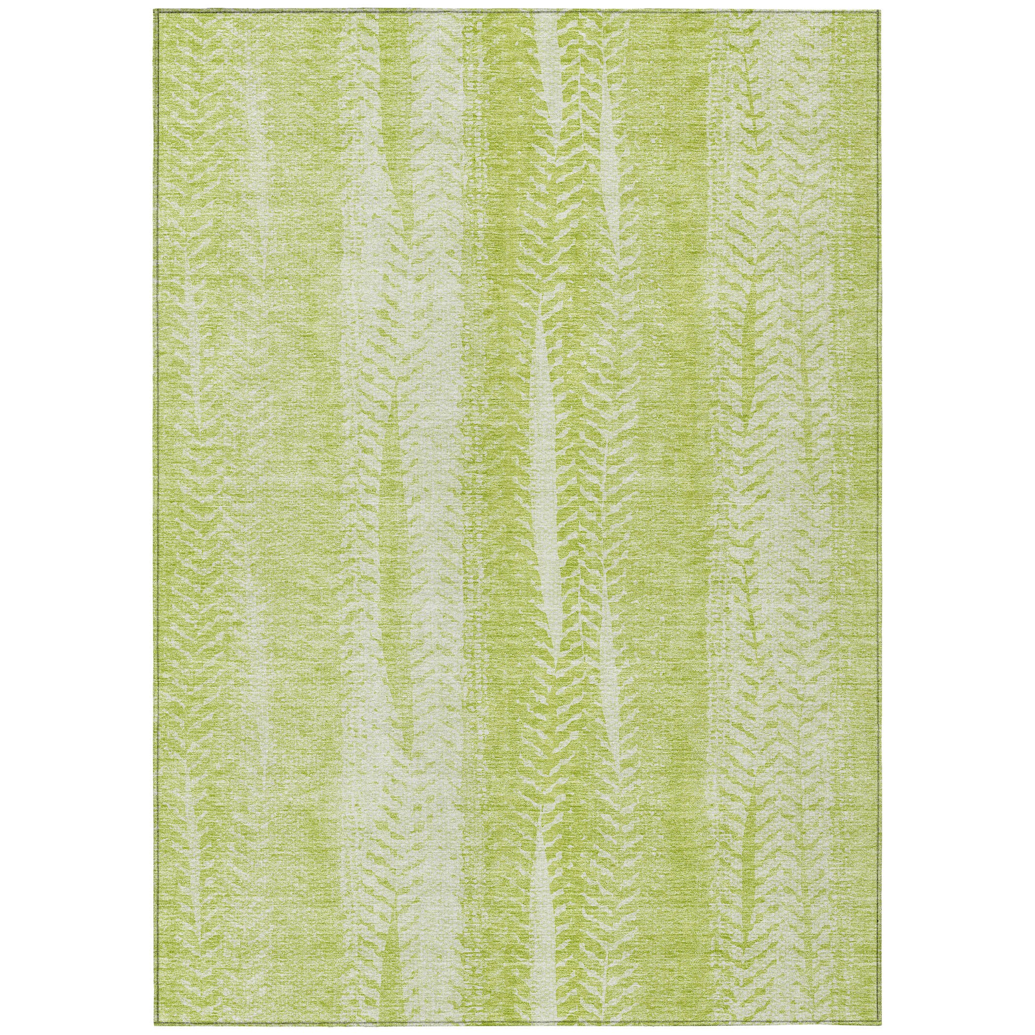 Addison Rugs ACN694AL5X8 Chantille ACN694AL 5 x 7 (ft) Polyester Aloe Rectangular Indoor/Outdoor Geometric Machine washable Area rug