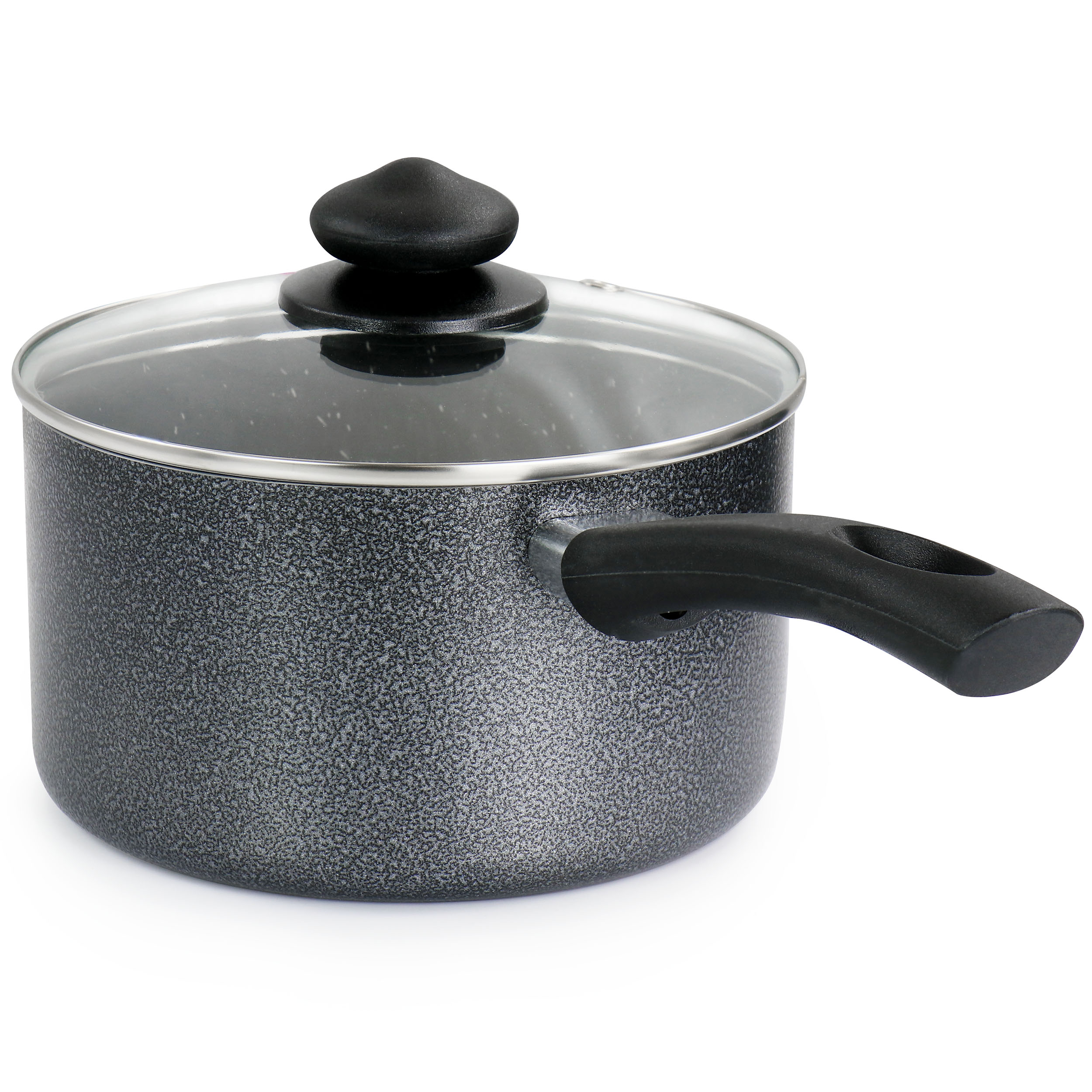 Oster Clairborne 2.5-qt Saucepan with Lid - Charcoal Gray 