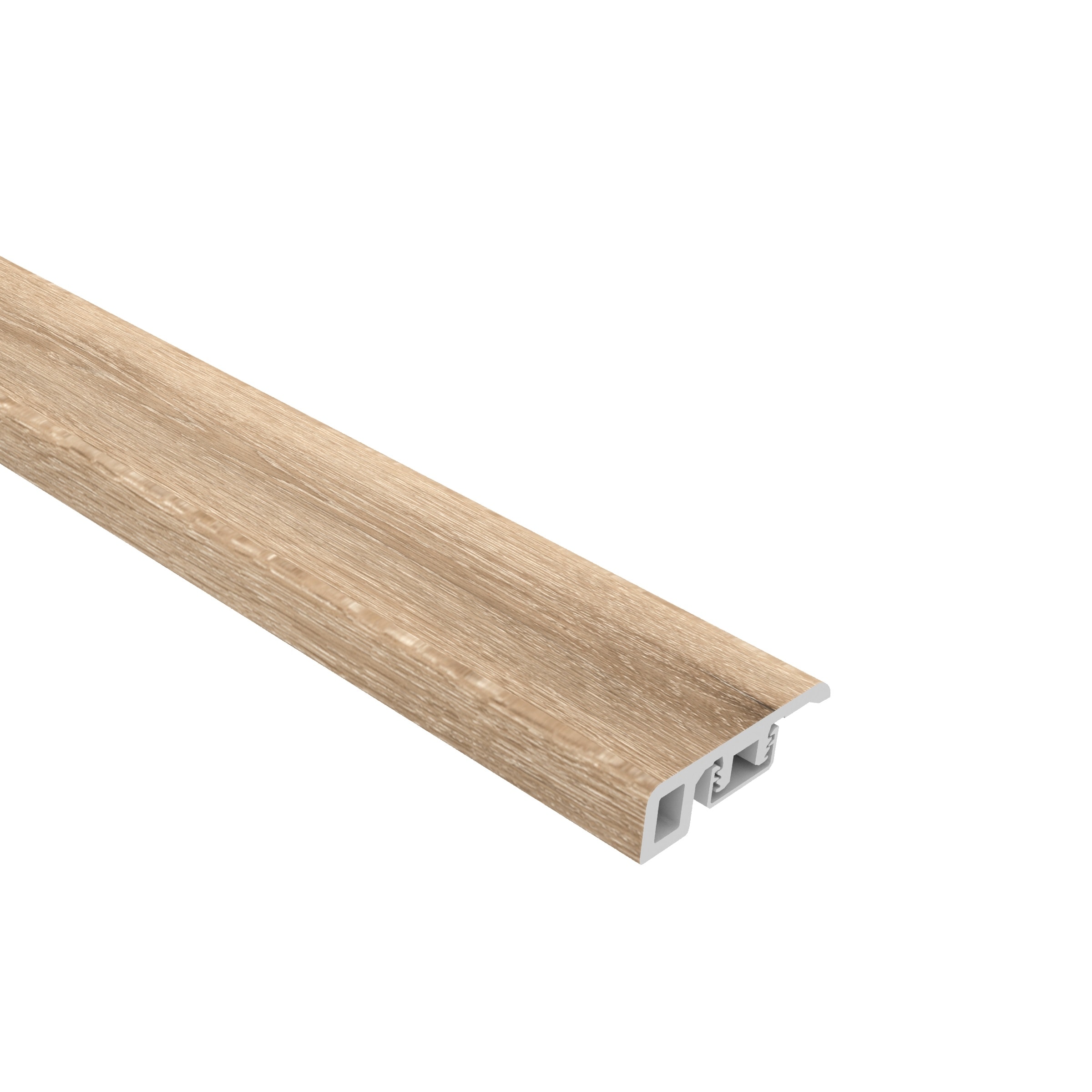 CALI 7914002218 Aqua Tough Aged Hickory Prefinished 0.35-in T x 1.73-in W x 72.83-in L Vinyl Threshold