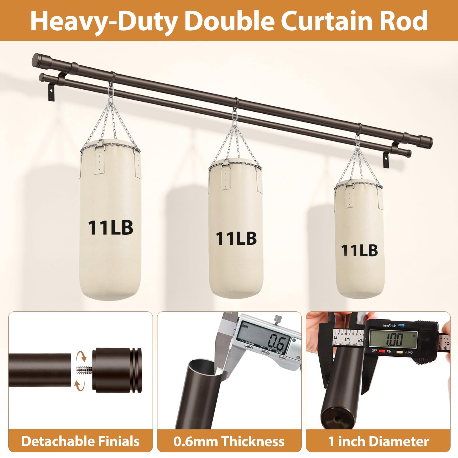 AKSCYZM LAK0818K251 Curtain-Rods - View #6