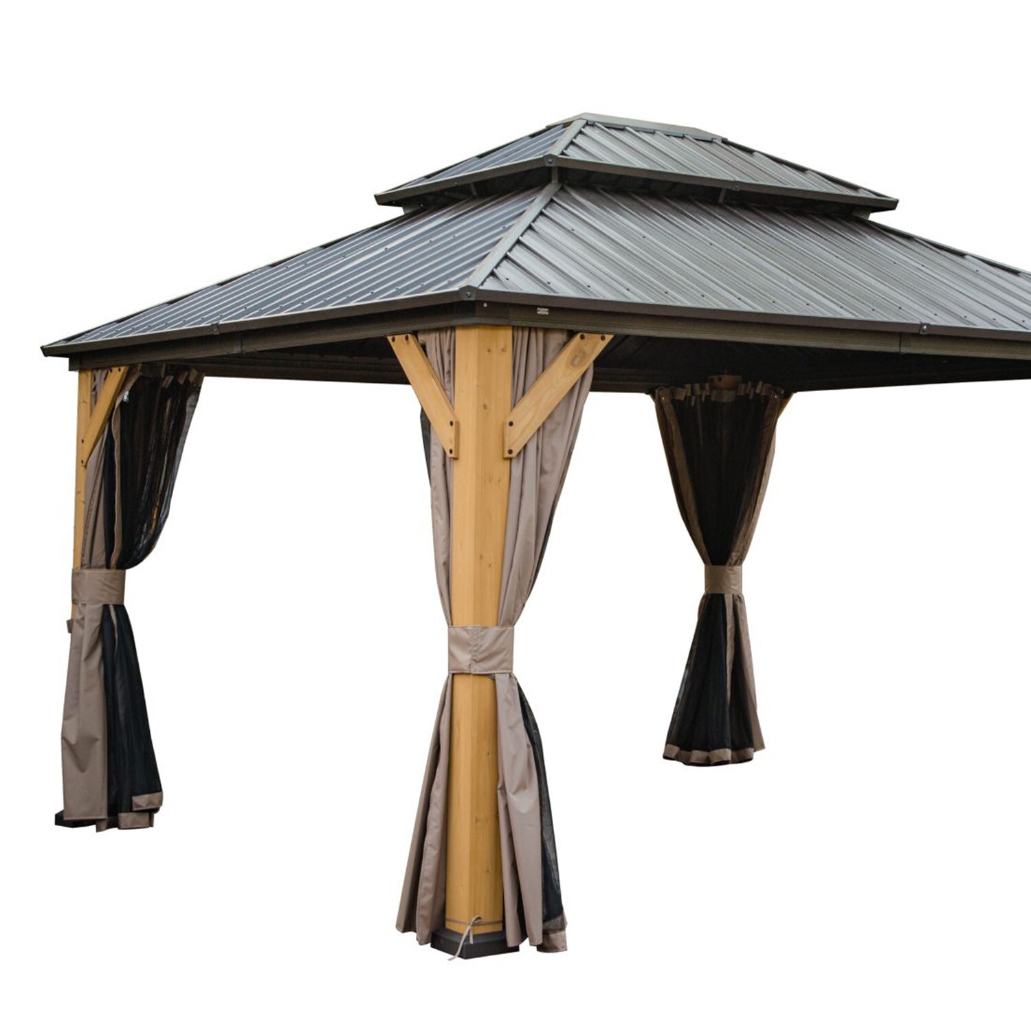 ToolCat PG2-86-PT Wood-Resin-Gazebos - View #8