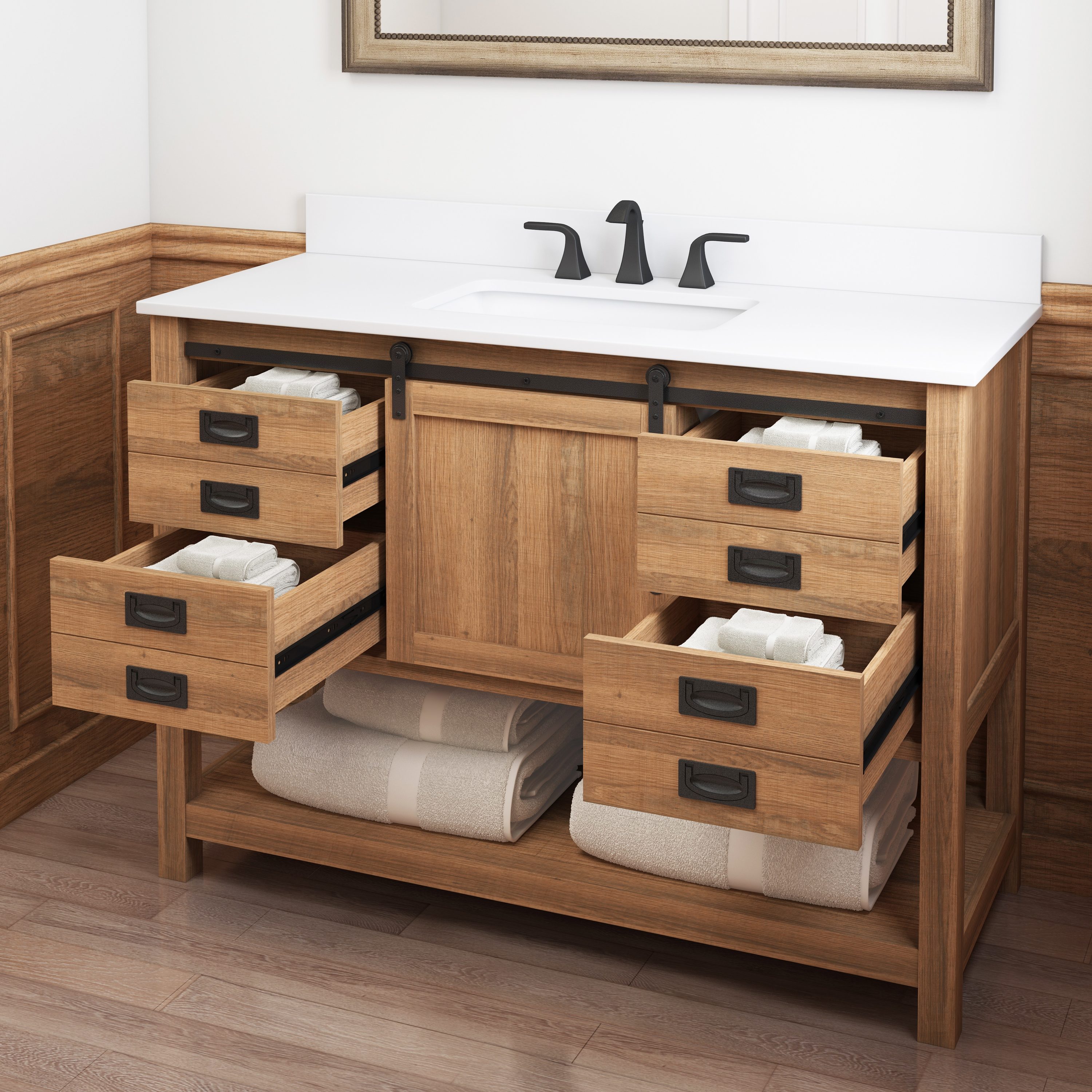 Style Selections LWS48OSBV Bath-Vanity-Combo - View #2