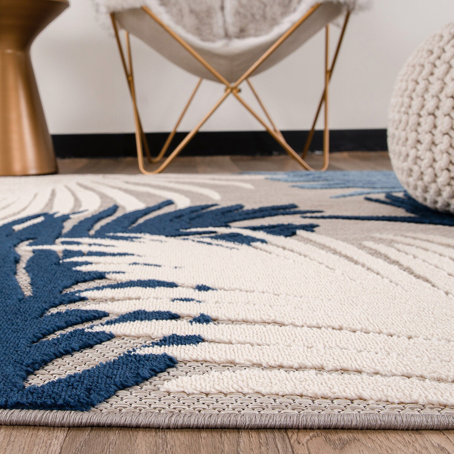 World Rug Gallery 8013NAVY8X10 rugs - View #6